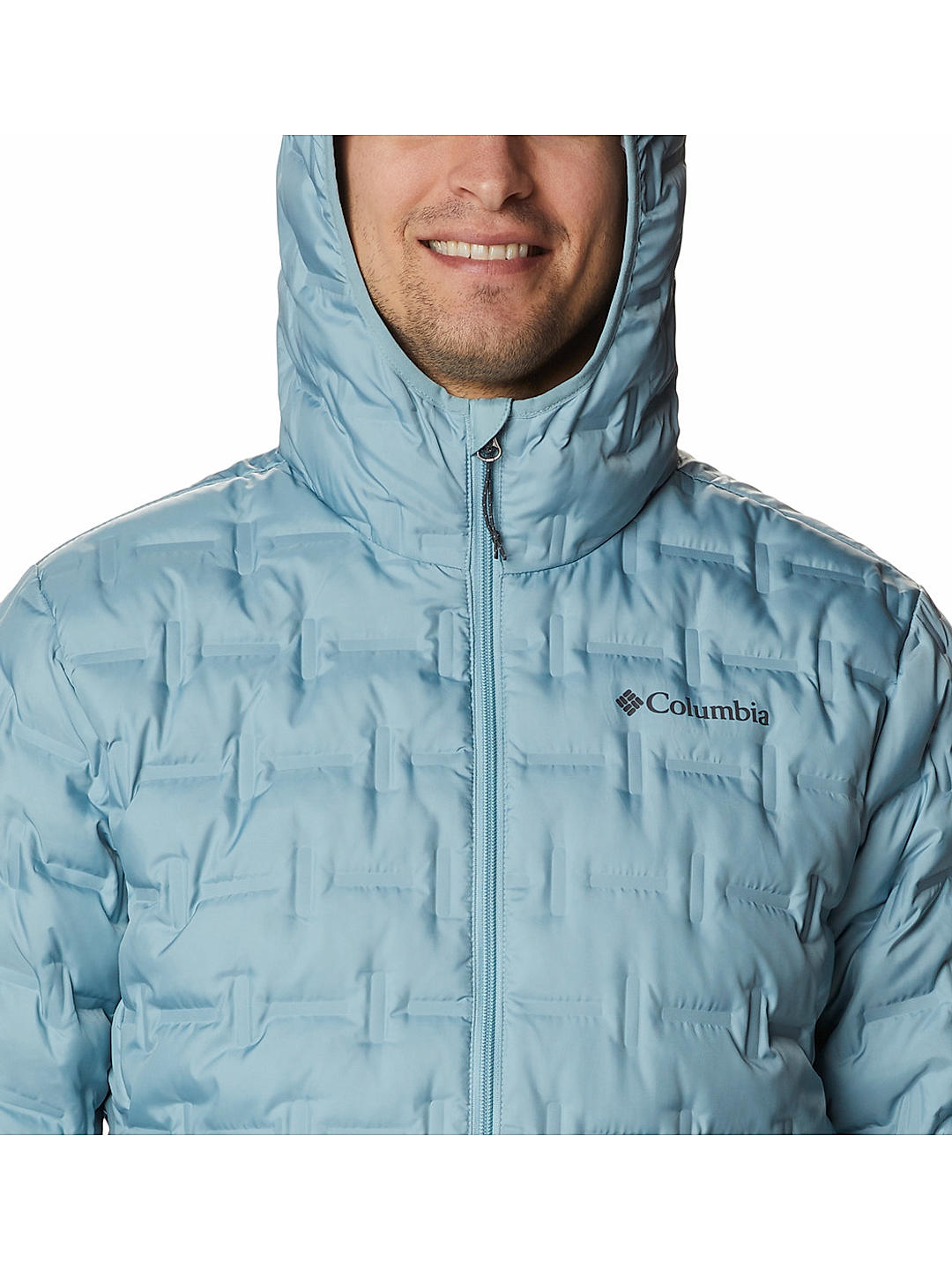 Buy Blue Delta Ridge Down Hooded Jacket for Men Online at Buy Blue Delta Ridge Down Hooded Jacket for Men Online at