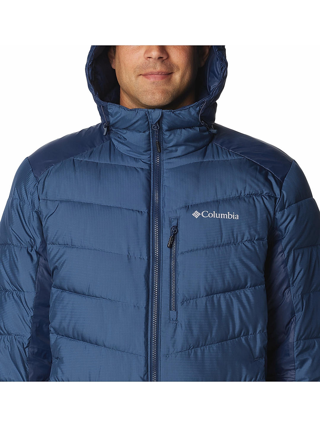 Buy Blue Labyrinth Loop Hooded Jacket for Men Online at Columbia Sportswear  | 518116