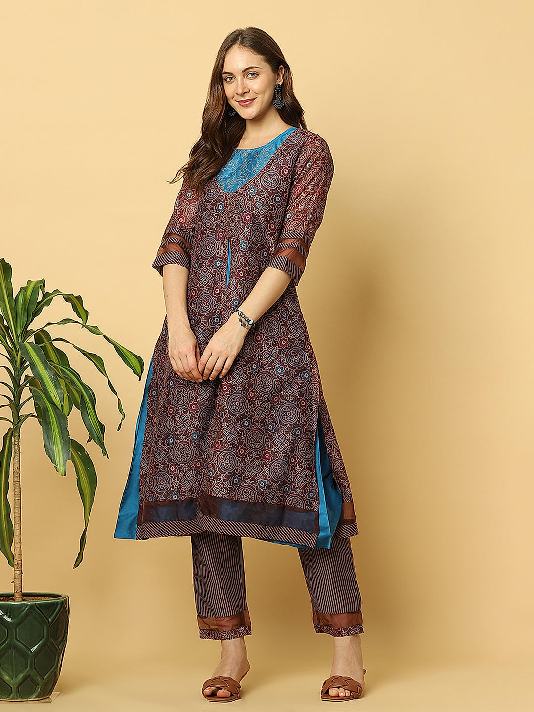 Ethnic Jacket Kurta Set for Women Online - Calla lilly Jacket Set Wedding  Dress - lovelyweddingmall.com