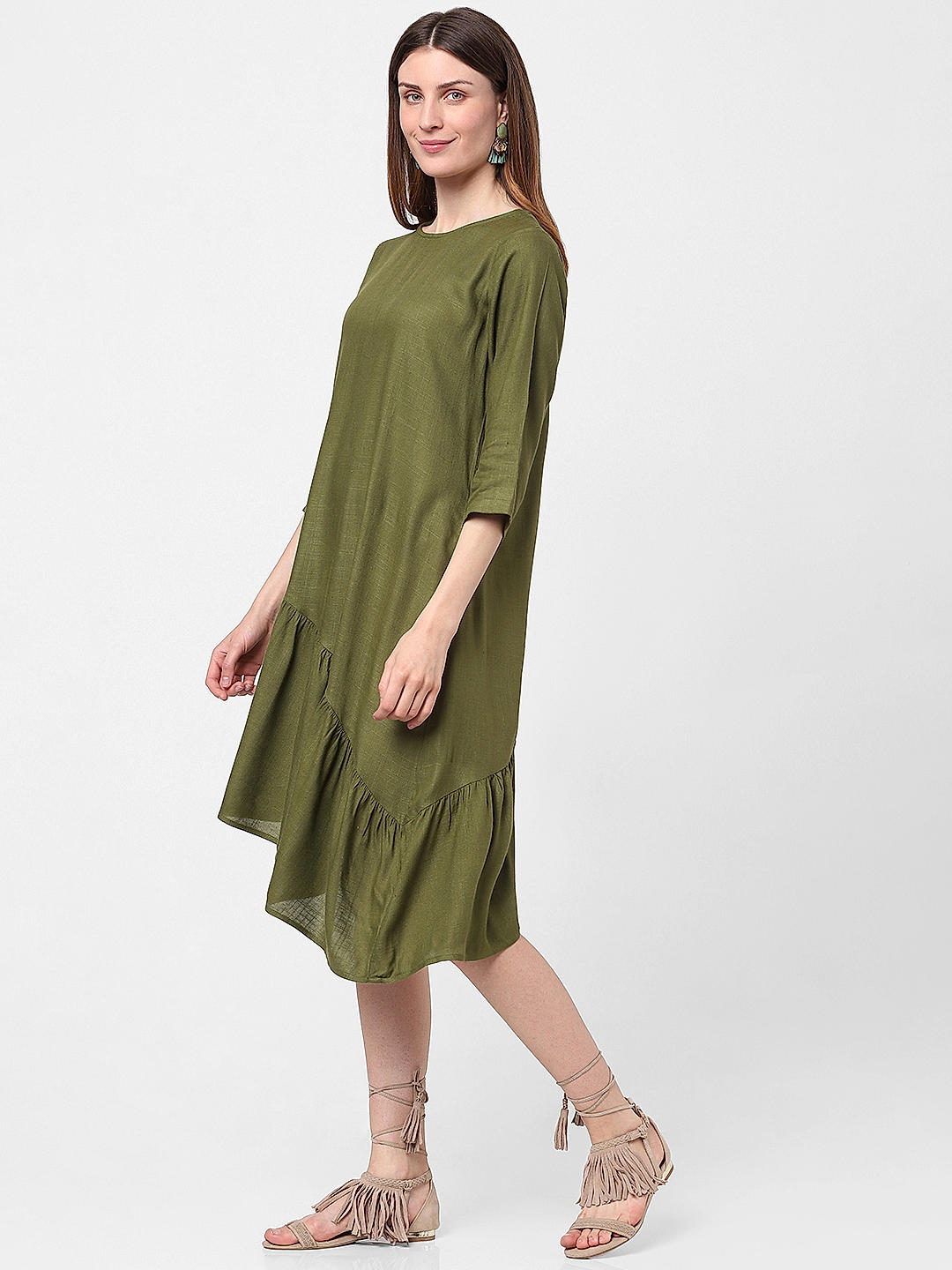 tvf rosemary crepe mini dress