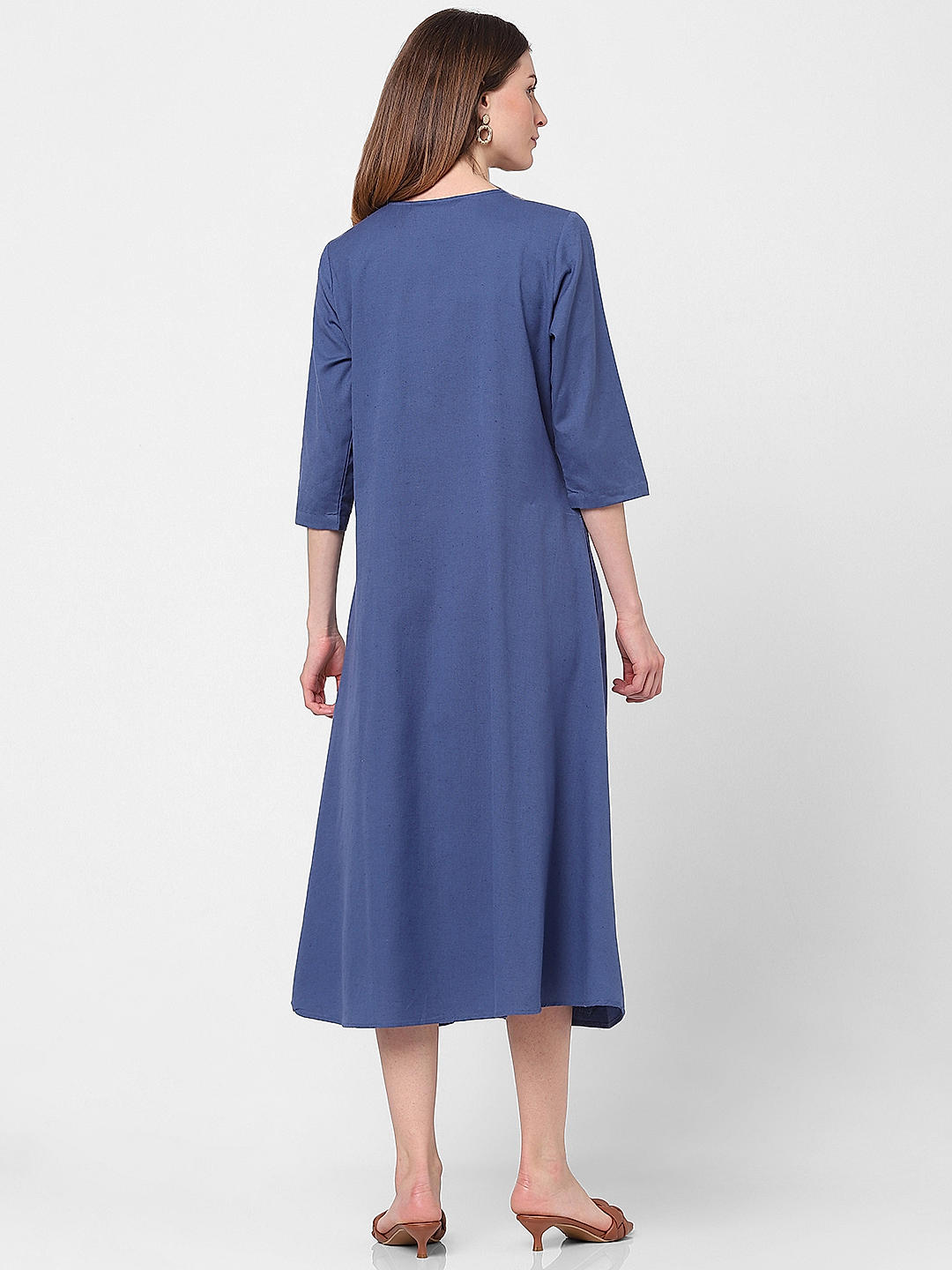 Pleated Tunic Dress