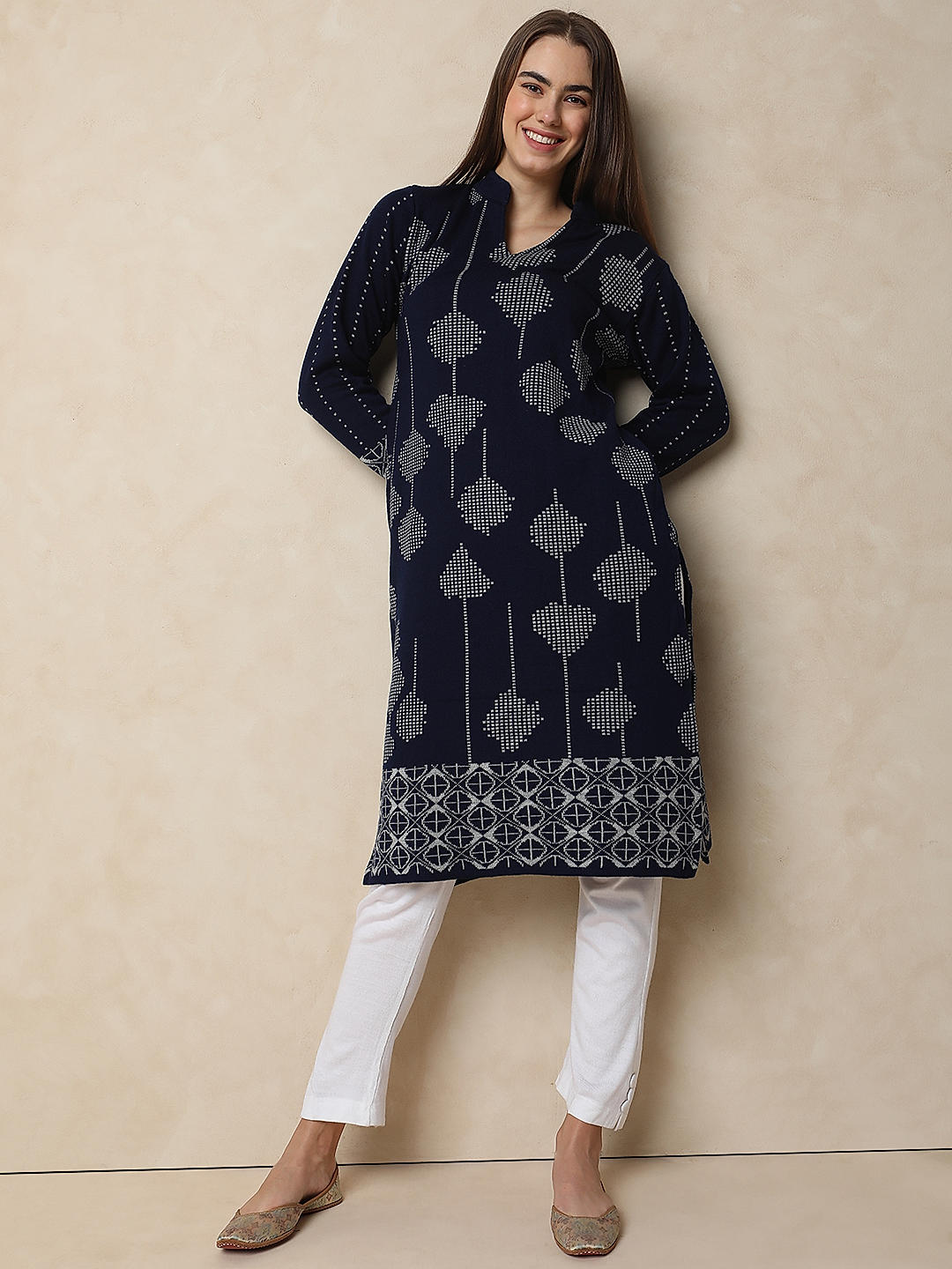 Shop Unstitched Winter Woolen Pashmina Suits for ladies Online – Stilento