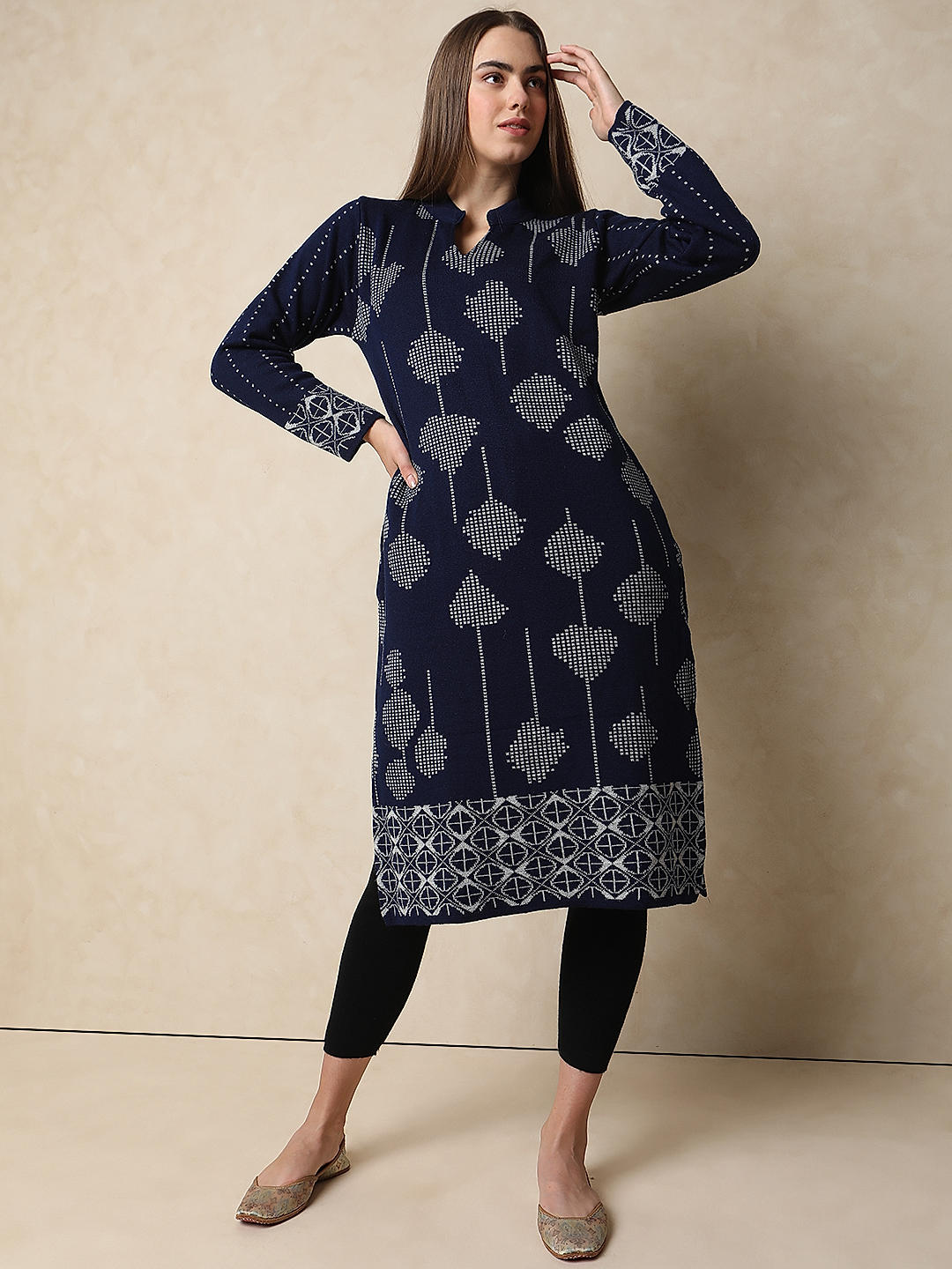 Buy Woolen Kurti for Women, Woolen Kurti for Winter, Kashmiri Woolen Kurti  for Women Online In India At Discounted Prices