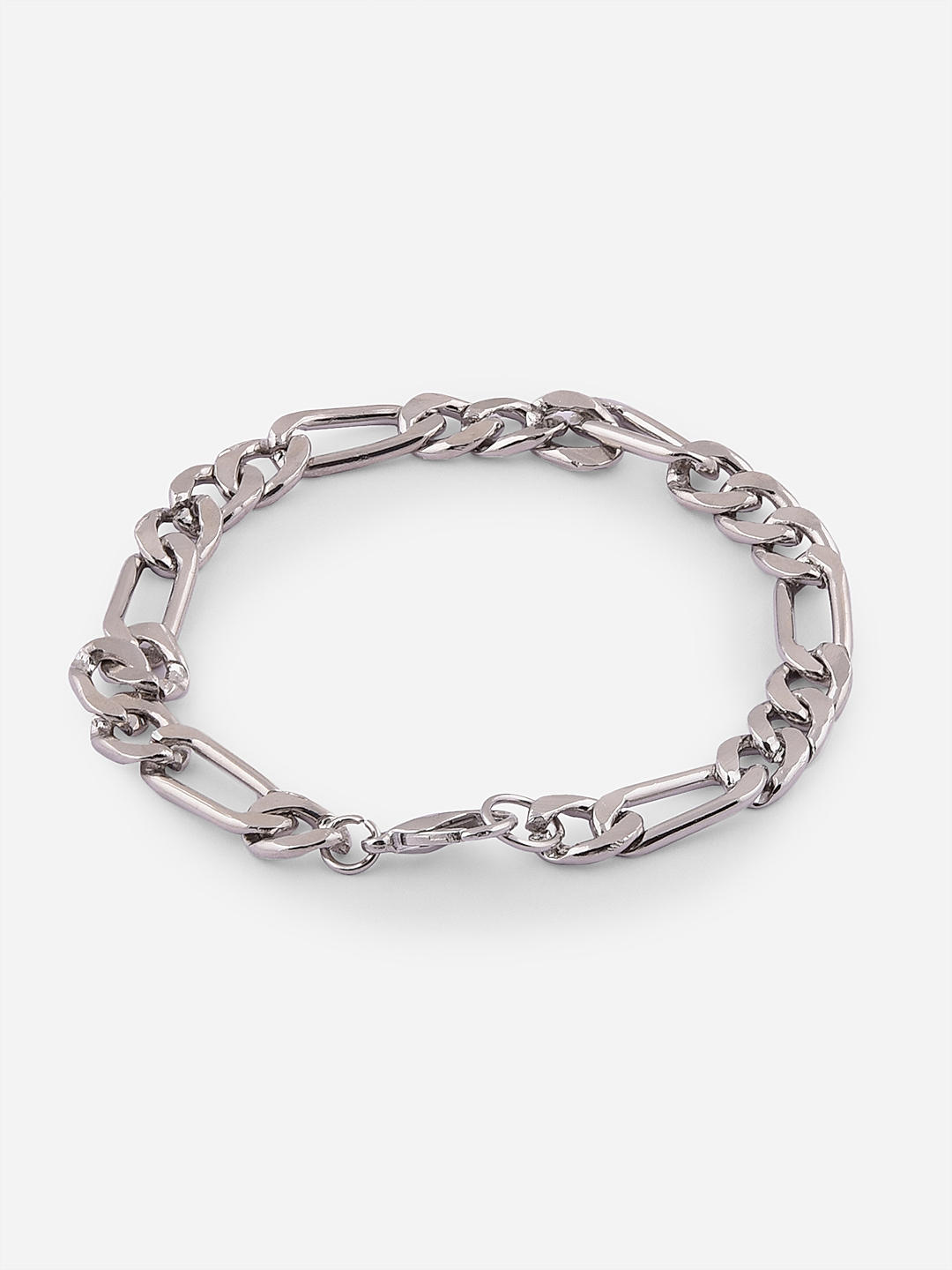 White Gold Chain Link Bracelet - Polished 3.85mm – Marke Fine Jewelry