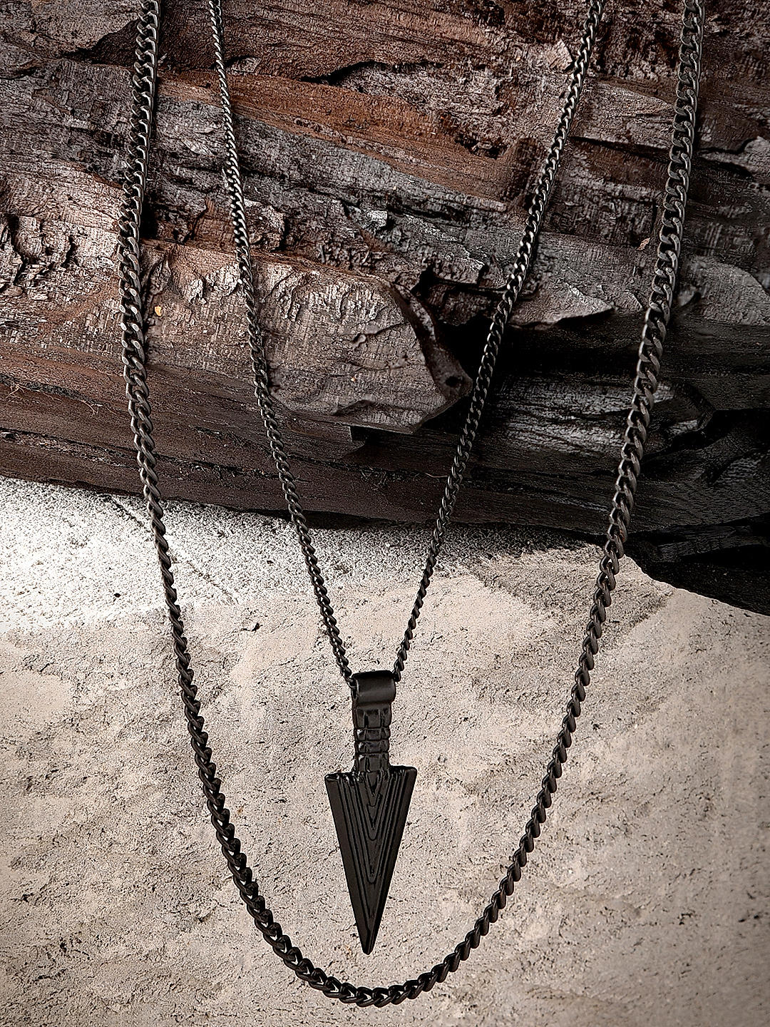 Long Sword Pendant Necklace | Tomerm Jewelry | Wolf & Badger