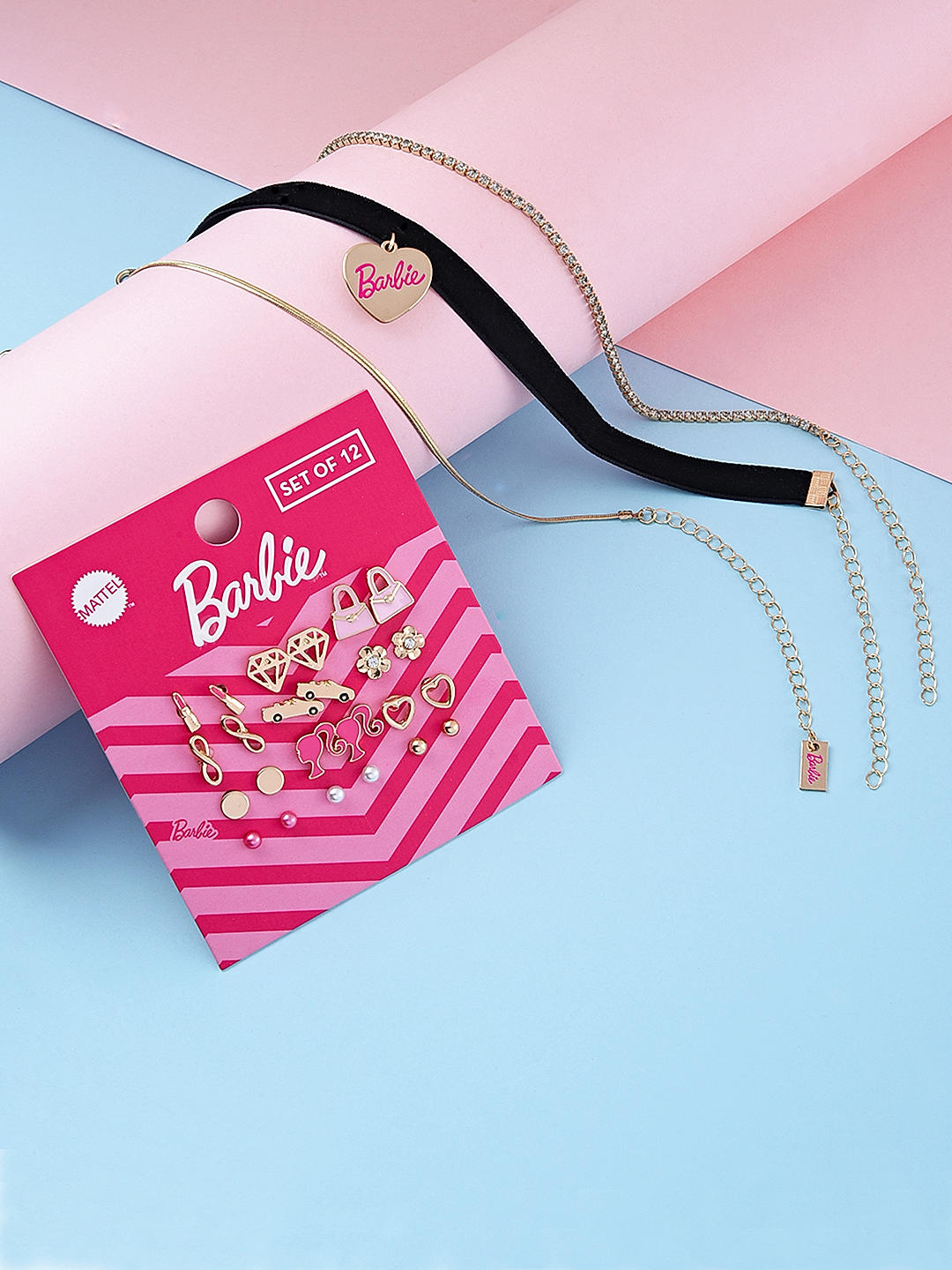 Barbie Earrings for Women Pink Simple Creative Design Luxury Hollow Acrylic  Korean Exaggerated Heart Ears for Women Jewelry - AliExpress