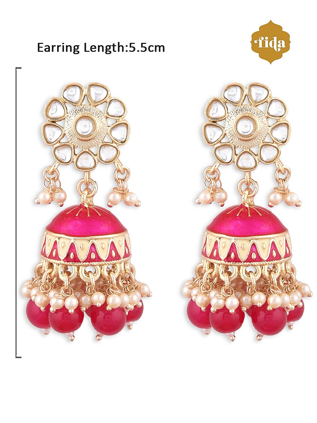 Designer Earrings - Buy Designer Earrings online at Best Prices in India |  Flipkart.com