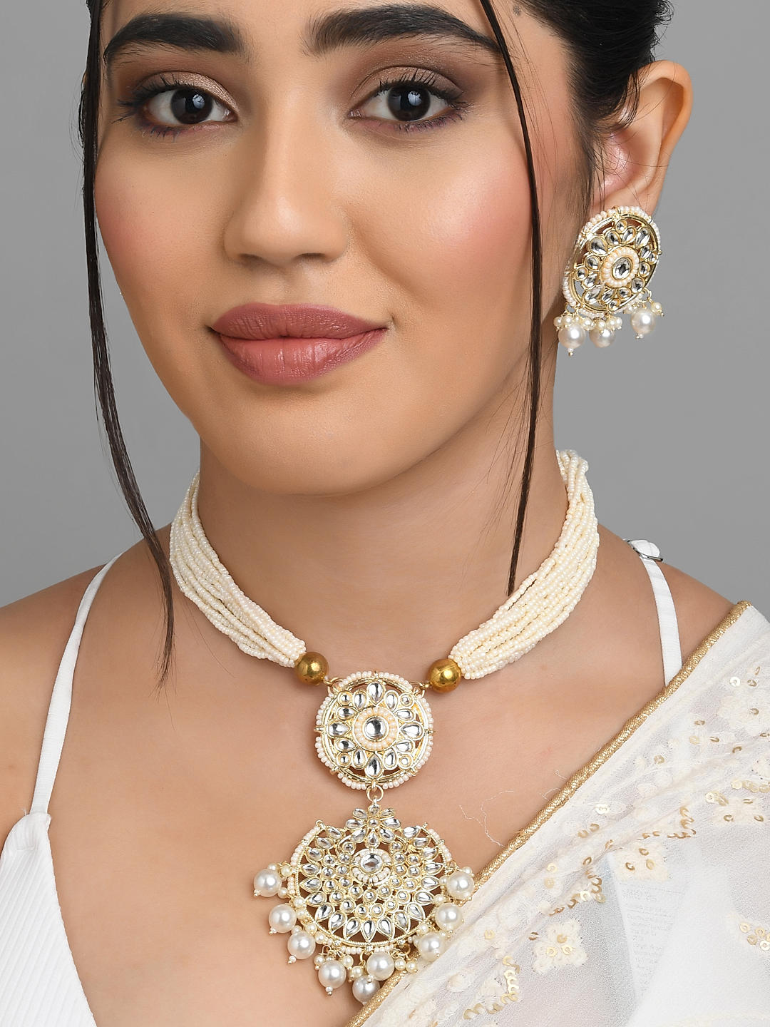 White Beaded Fashion Choker/Necklace | Lazada PH