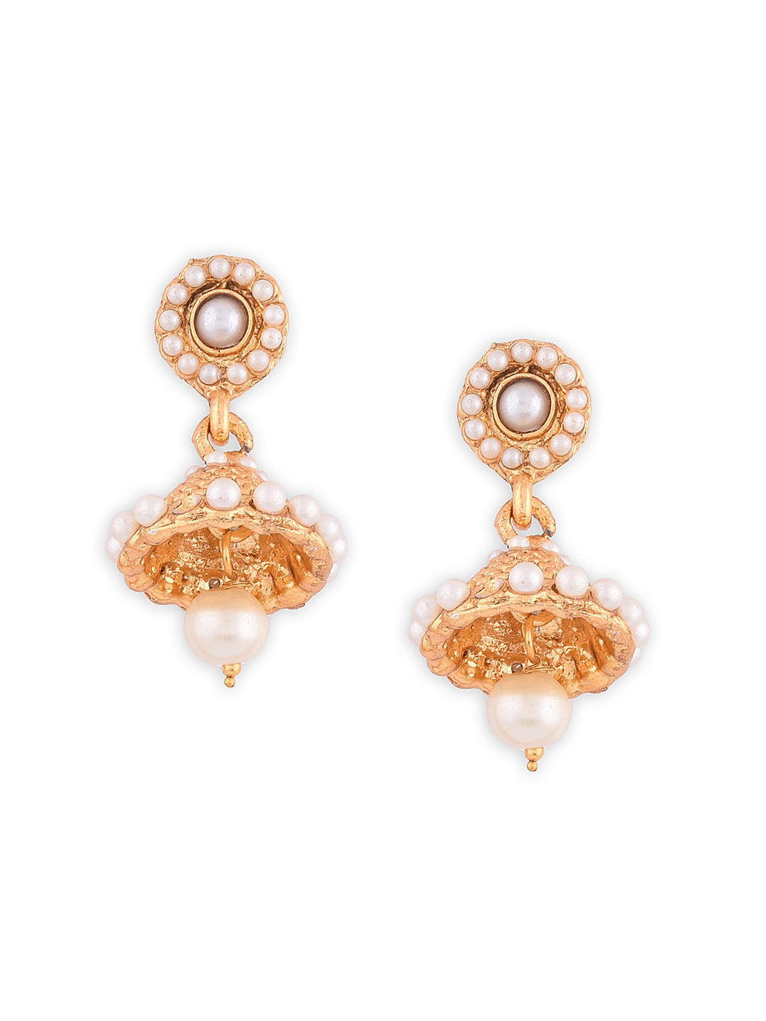 Buy Traditional South Indian 3 Layer Earrings for Bridal