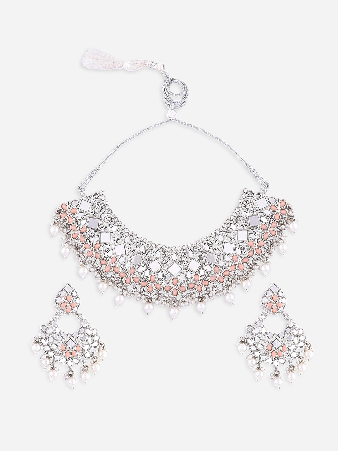Aavashyak Traditional Peach Color Jhumka Earrings Jewellery  Fancy Party  Wear  Wedding Anniversary Golden Pearl