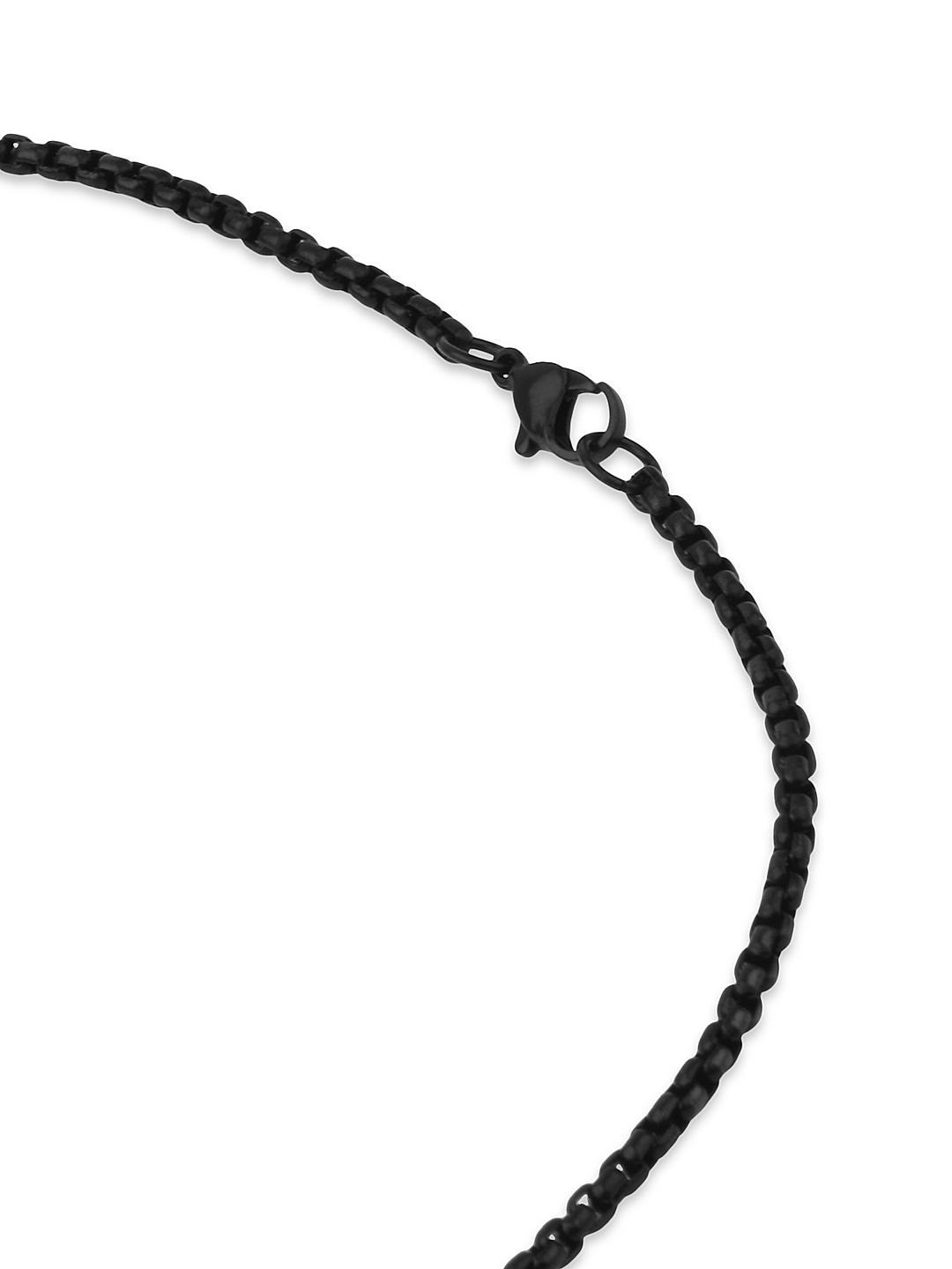 Titanium Stainless Steel Dual Ring Pendant Necklace Men - Temu
