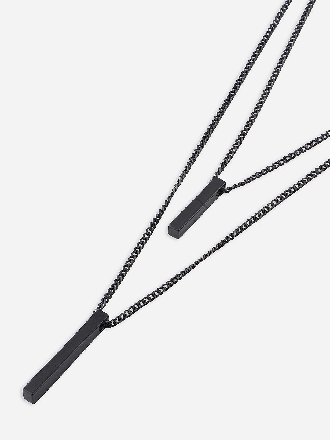 Shopping Dust Rectangle and Spiral 3D Bar Pendant Hip Hop Simple Chain  Trusted Bar Necklace Black Silver Stainless Steel Pendant Price in India -  Buy Shopping Dust Rectangle and Spiral 3D Bar