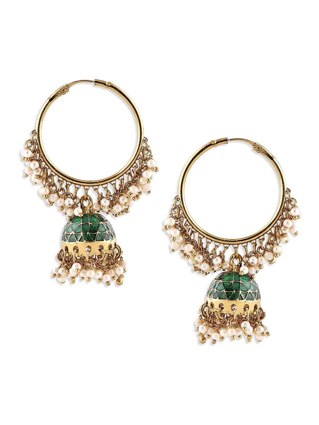 Buy Shoshaa Crescent Dangle Sea green Earrings for women  Indian  Handcrafted Pastel Earrings for wedding festivals  Drop Earrings Jewelry  For Girls And Women at Amazonin