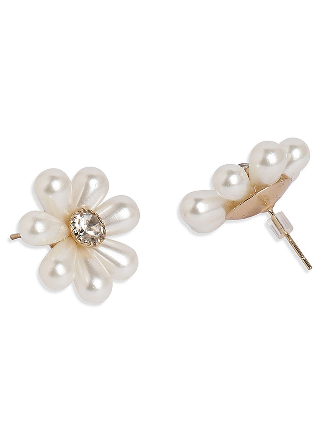 Elegant Long White Pearl Earrings, Artisan handcrafted sterling silver –  CookOnStrike