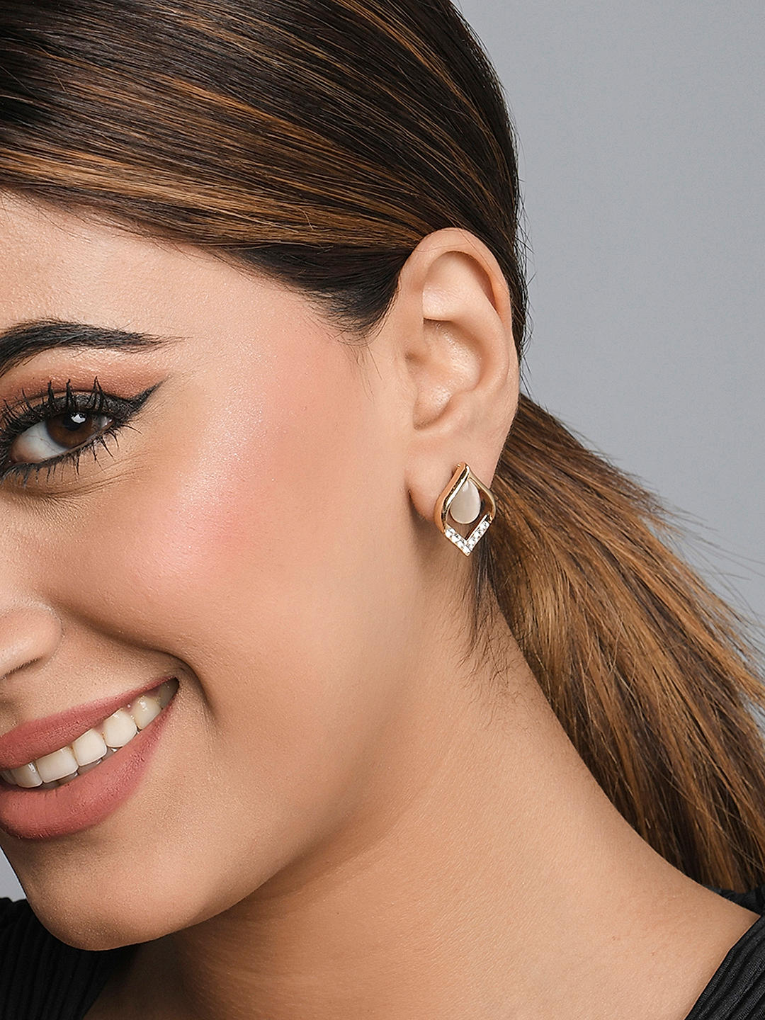 Beautiful Silver Earrings For Girls  Petal Designed Earring  Earrings  Jewellery  FOLKWAYS
