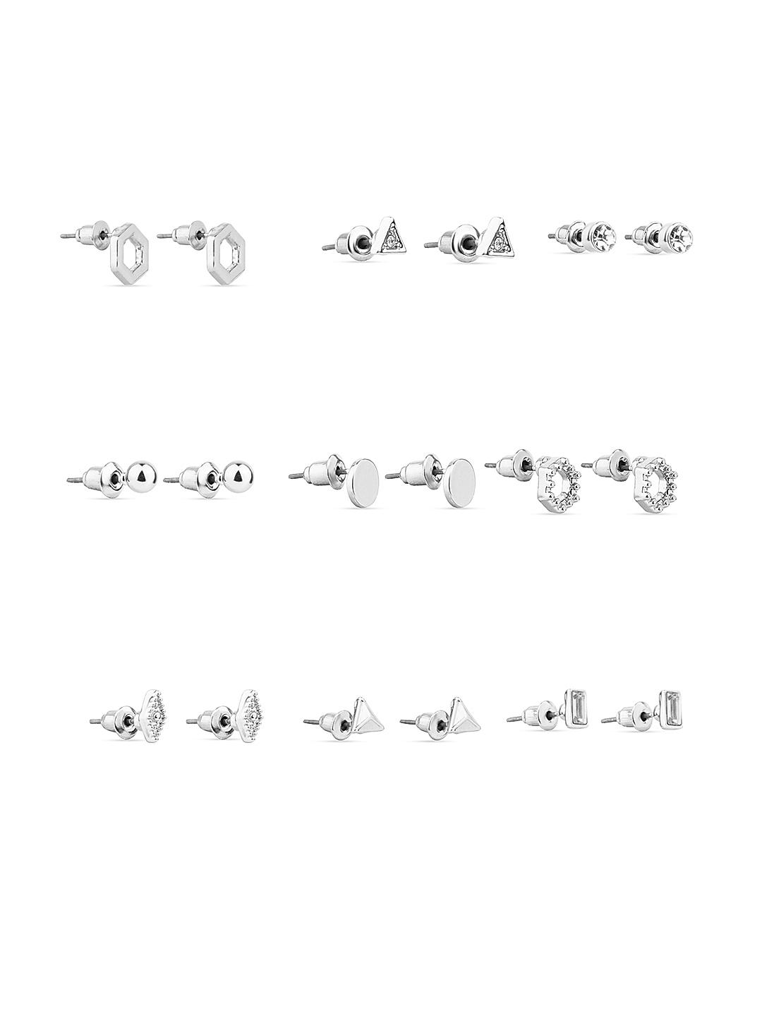 Details more than 182 small silver stud earrings set latest