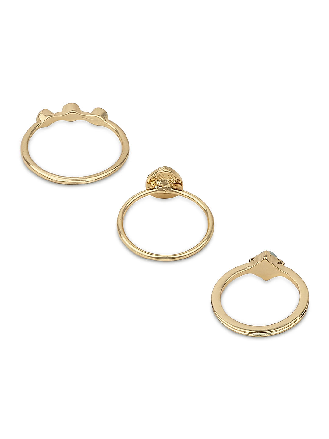 vks trading FINGER RING Gold Plated Non Adjustable PACK OF 3-044 Brass Ring  Price in India - Buy vks trading FINGER RING Gold Plated Non Adjustable  PACK OF 3-044 Brass Ring Online