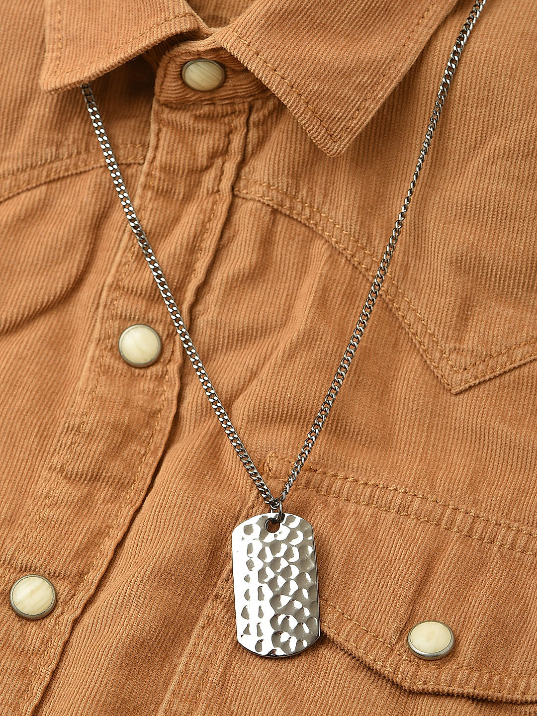 Men's Large Dog Tag Necklace – Fiorina Jewellery