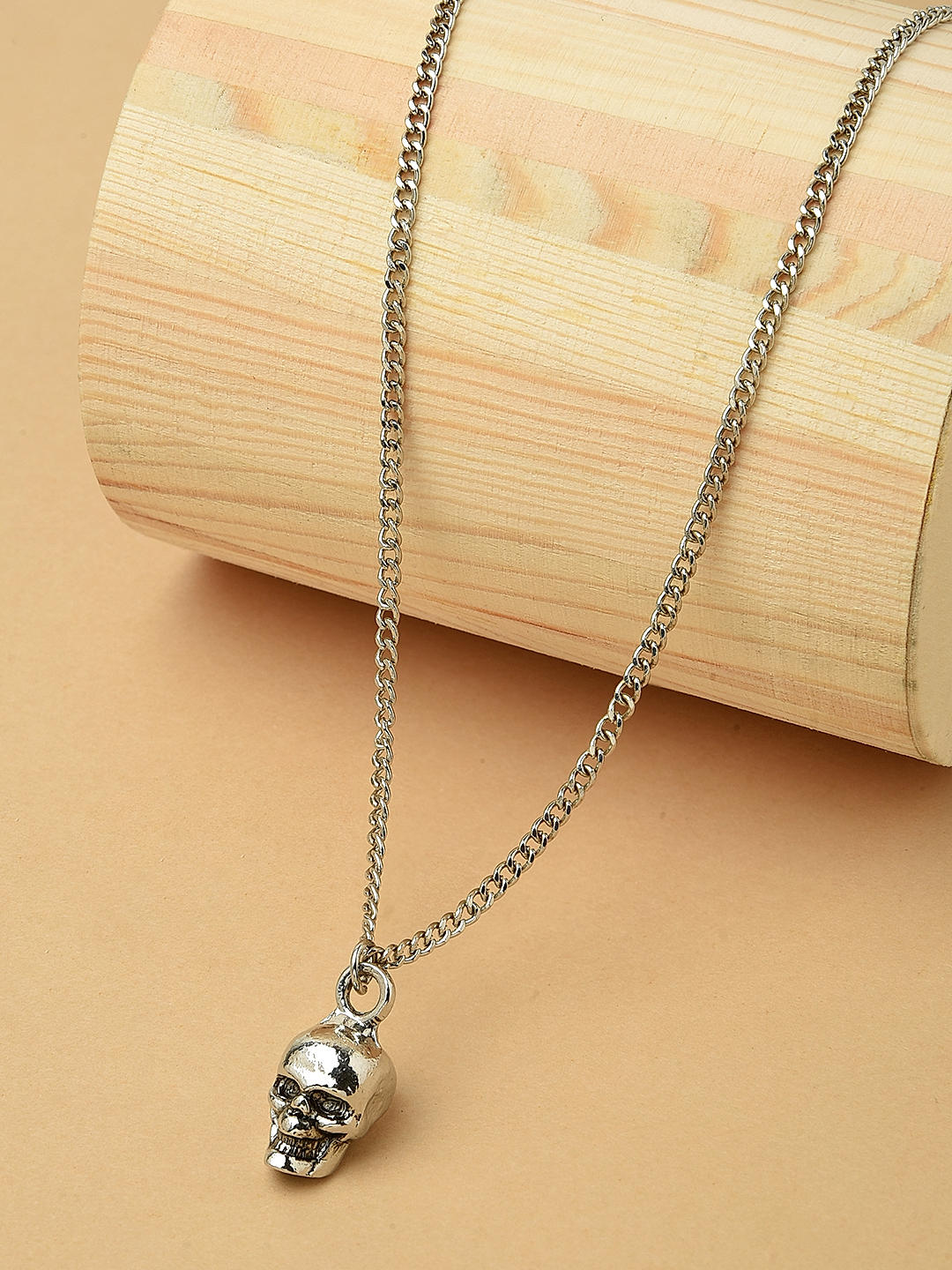 Effy Men's Sterling Silver Mini Skull Necklace – effyjewelry.com