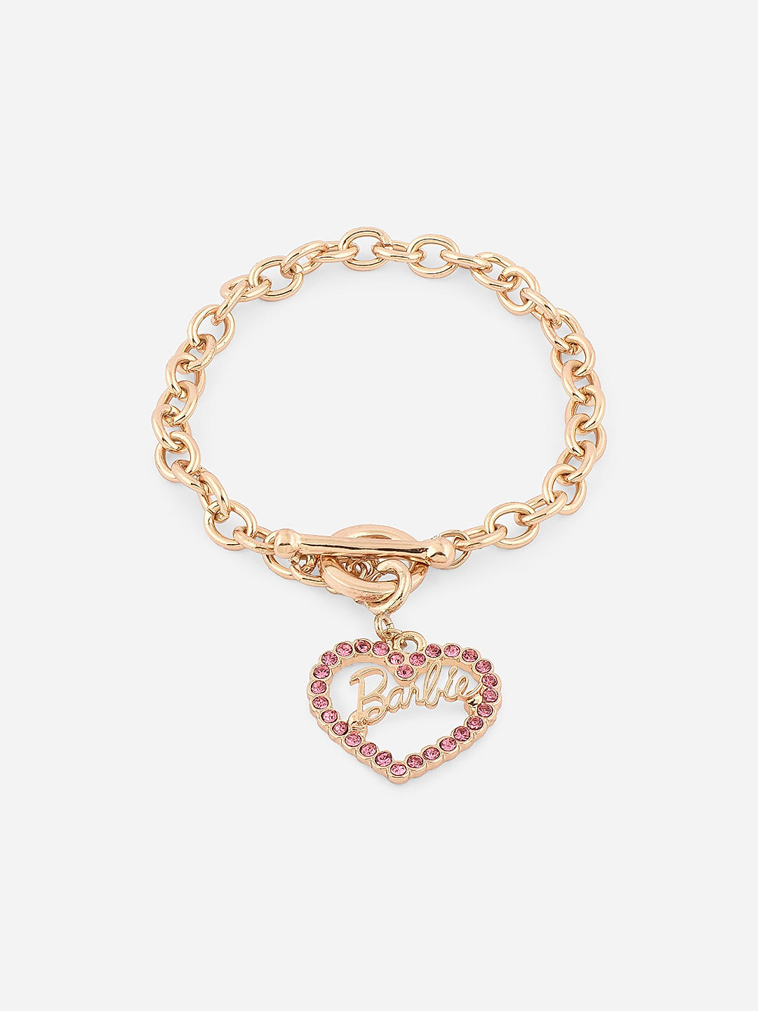 Tennis Deluxe bracelet, Round cut, White, Rose gold-tone plated | Swarovski