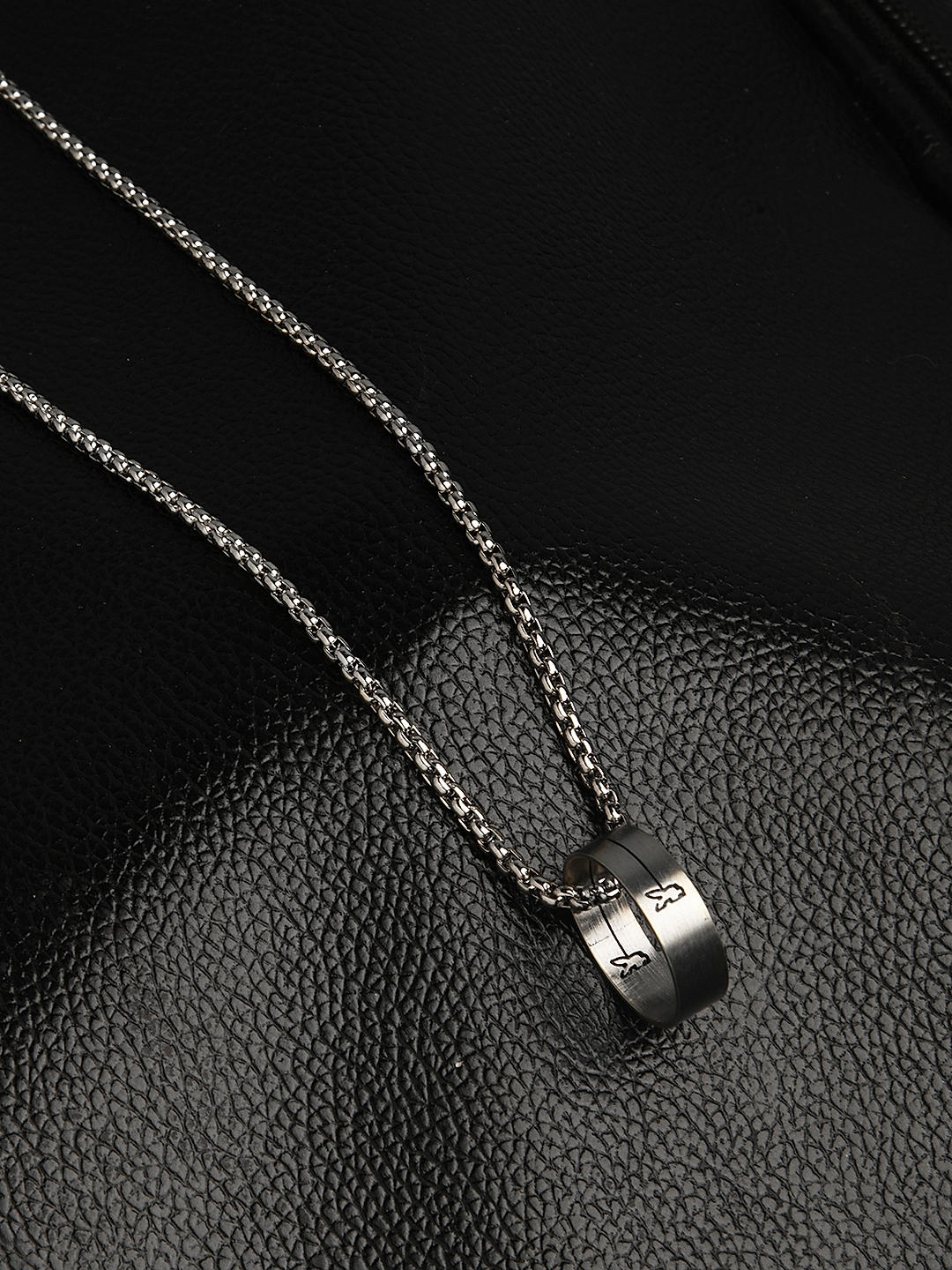 Mens necklace clearance ring