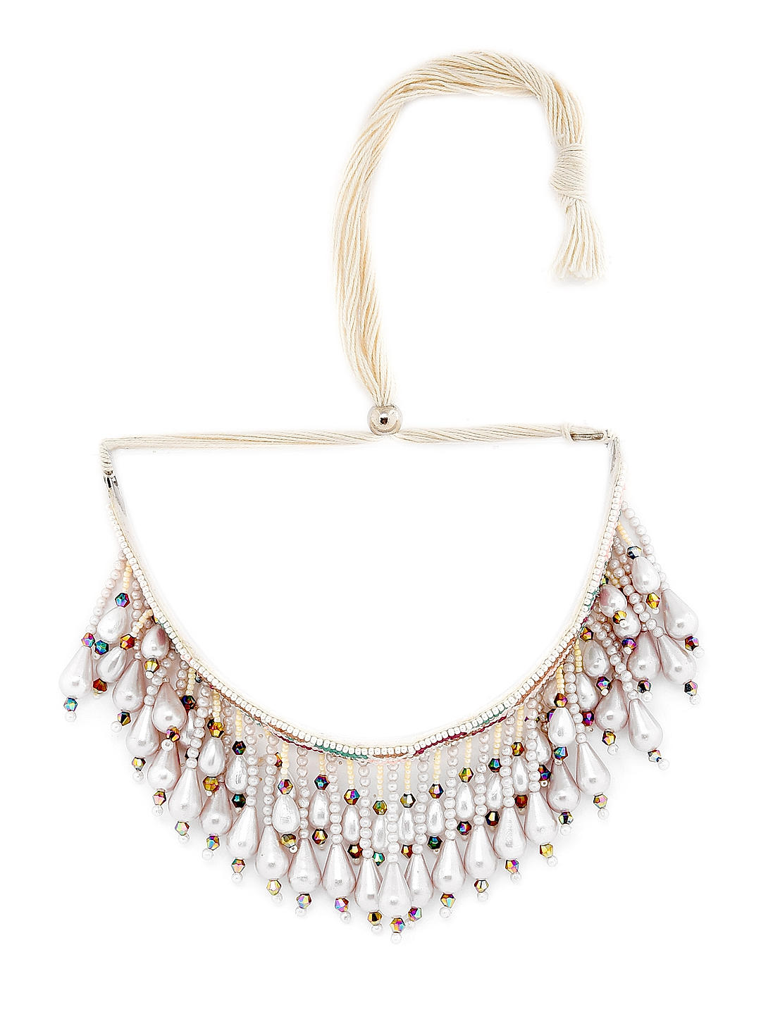 Multicolor handcrafted copper necklace – GoCoop