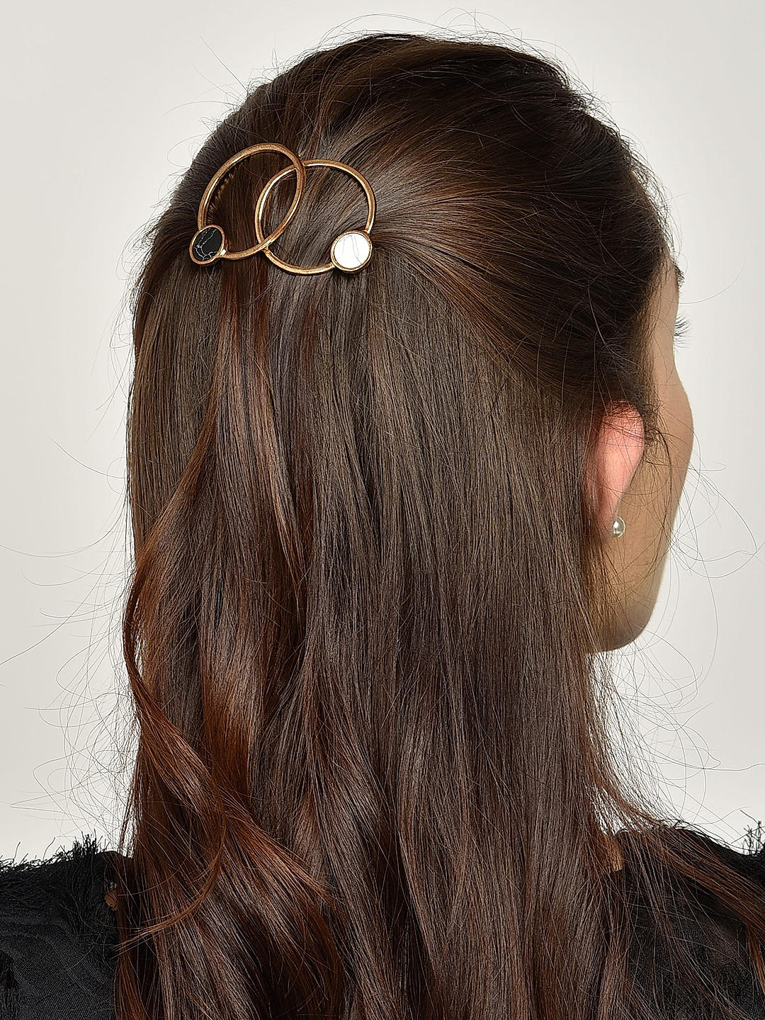 Marble Stone Hair Clip