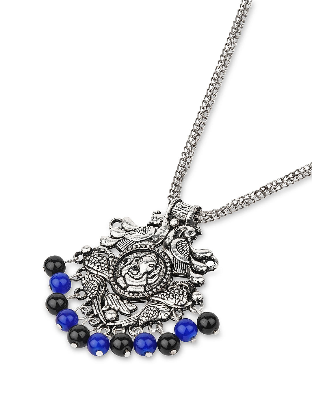 Beaded Sea glass pendant Necklace Lea – Bead Free Forever