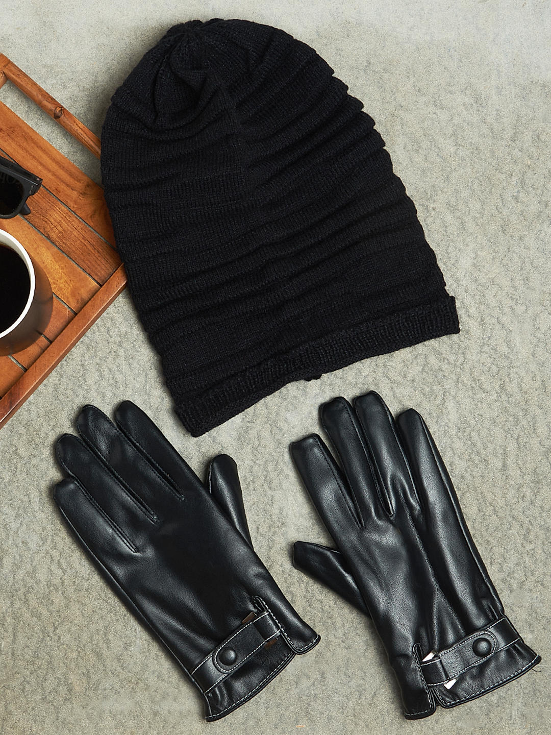 Mens beanie cheap and gloves