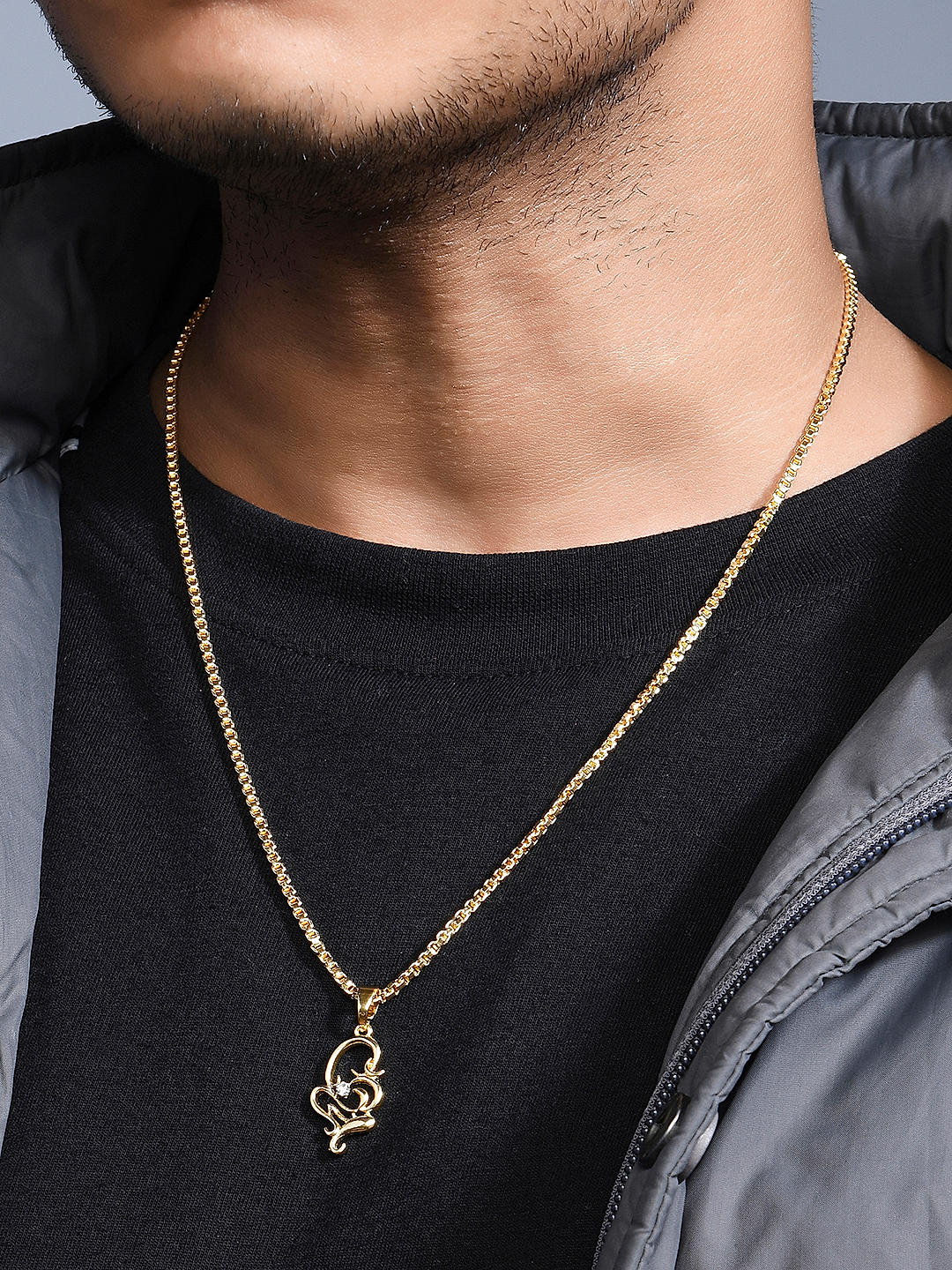 Buy Hype It Up Pendant Necklace In Gold Plated In 925 Silver from Shaya by  CaratLane