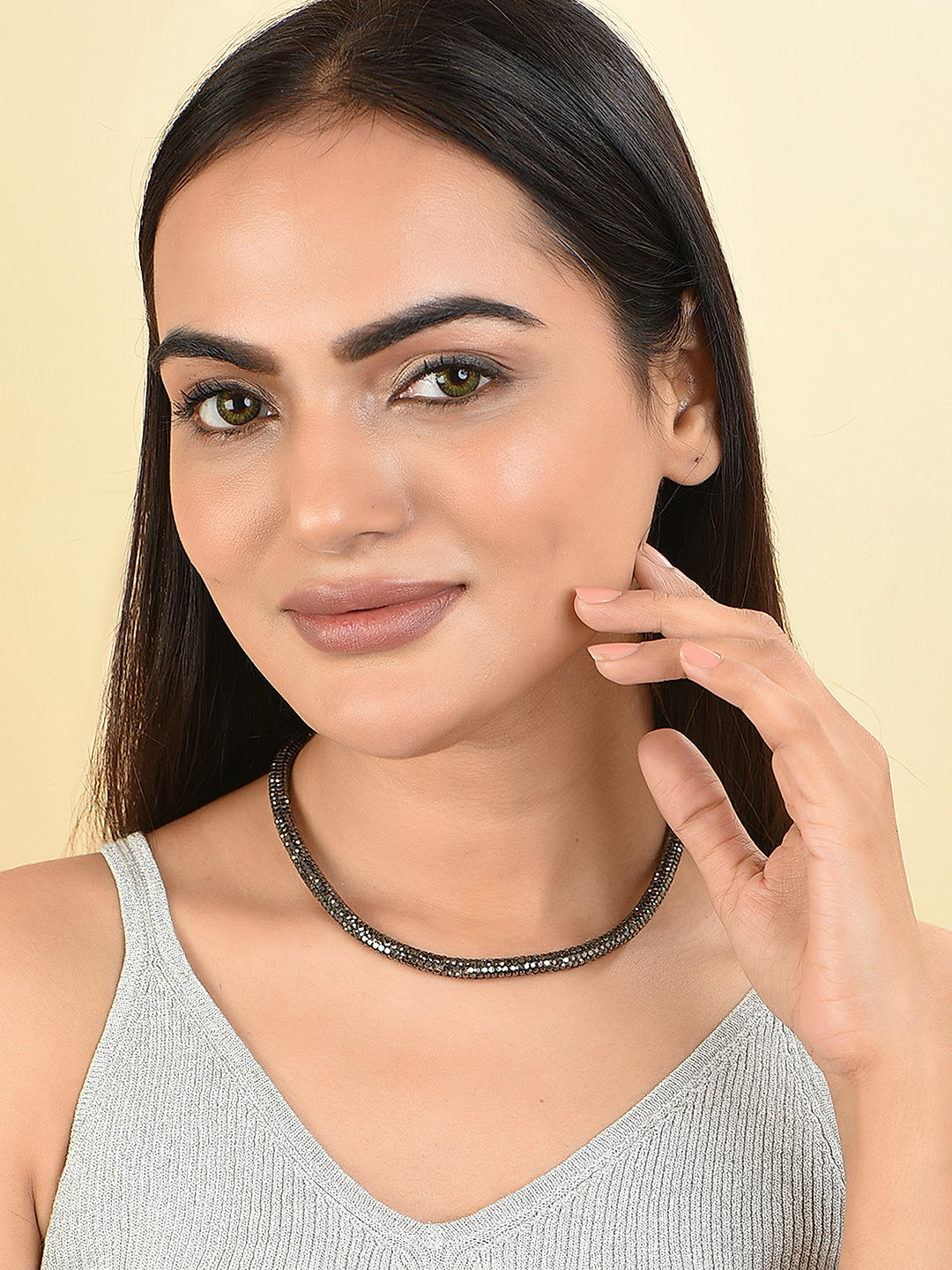 Party wear hot sale choker necklace