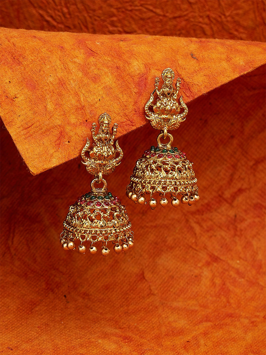 Indian Bollywood Style Gold Plated Choker Necklace Earrings Temple Jewelry  Set | eBay
