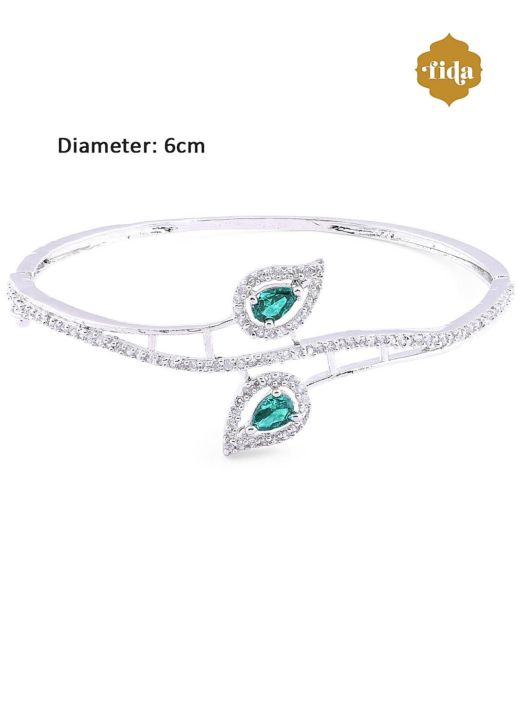 Sterling Silver May Birthstone Bracelet  Emerald  The Perfect Keepsake  Gift
