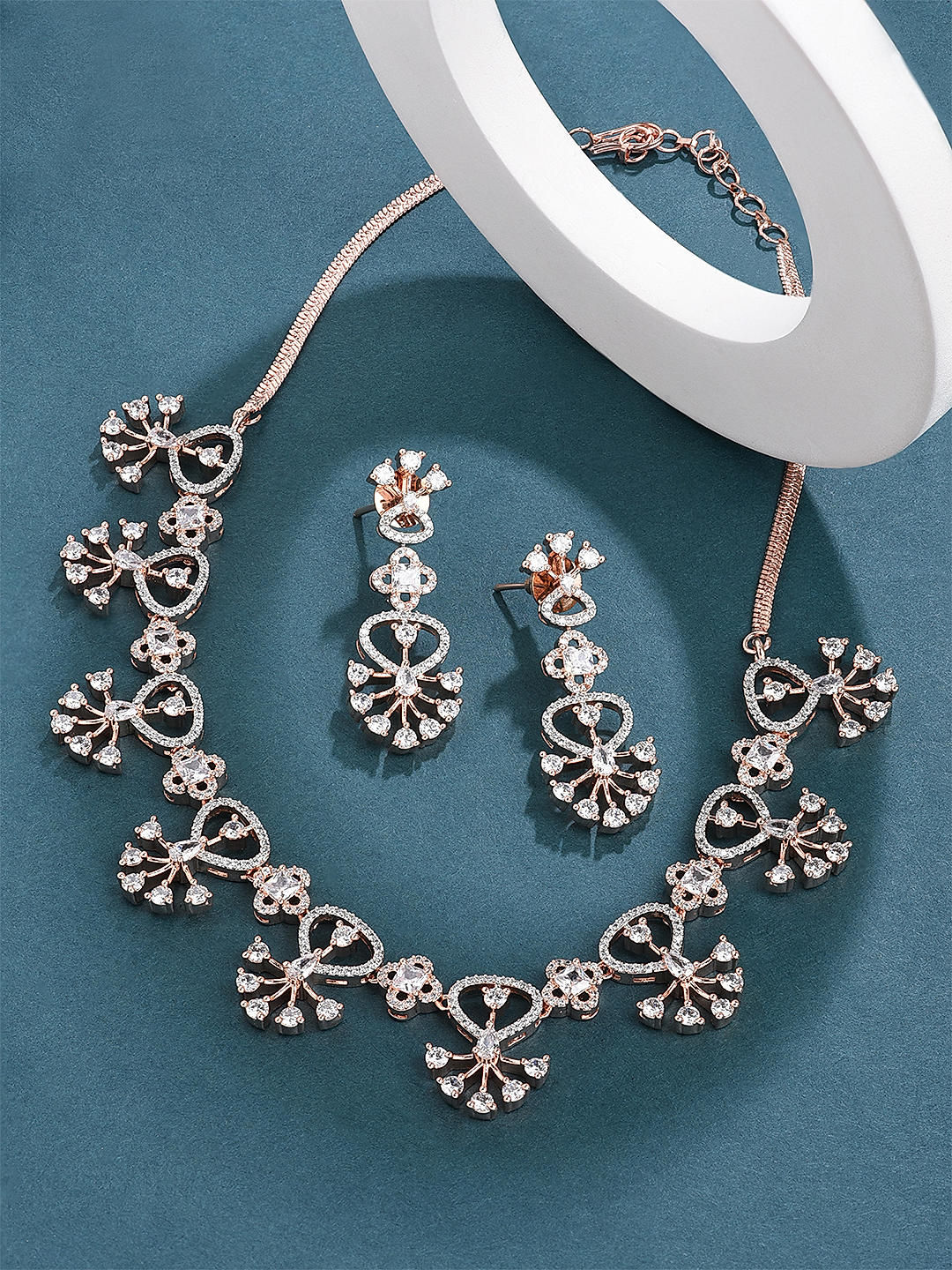 8.0-8.5mm Pink Freshwater Pearl Necklace, Bracelet & Earrings - Pure Pearls