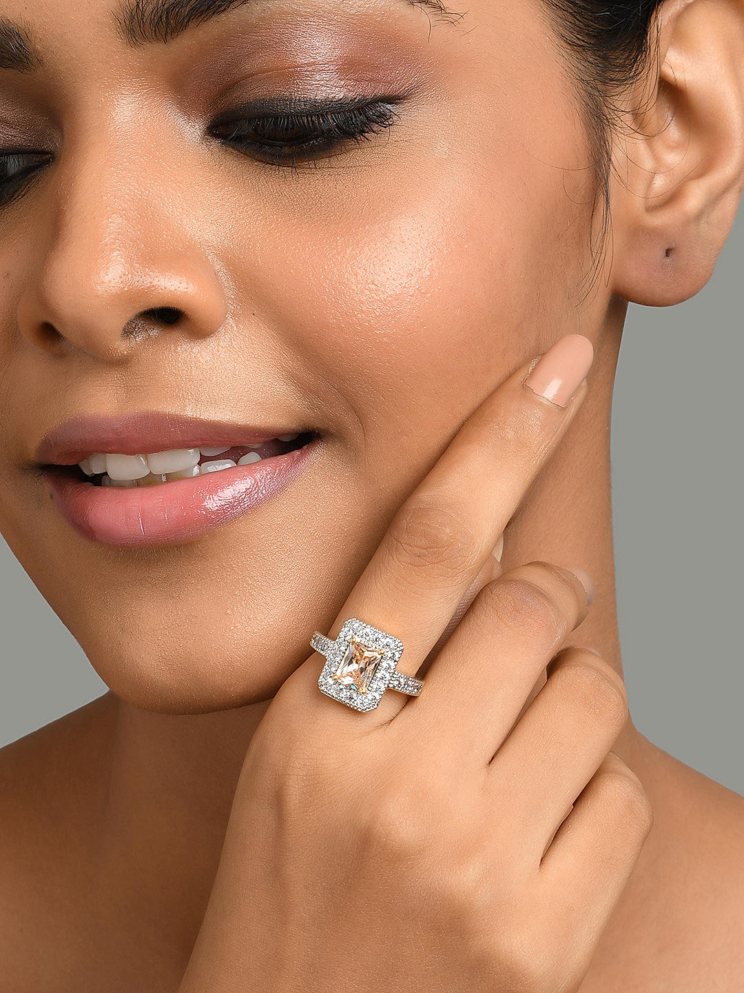 Insanely gorgeous and elegant platinum marquise cut diamond ring