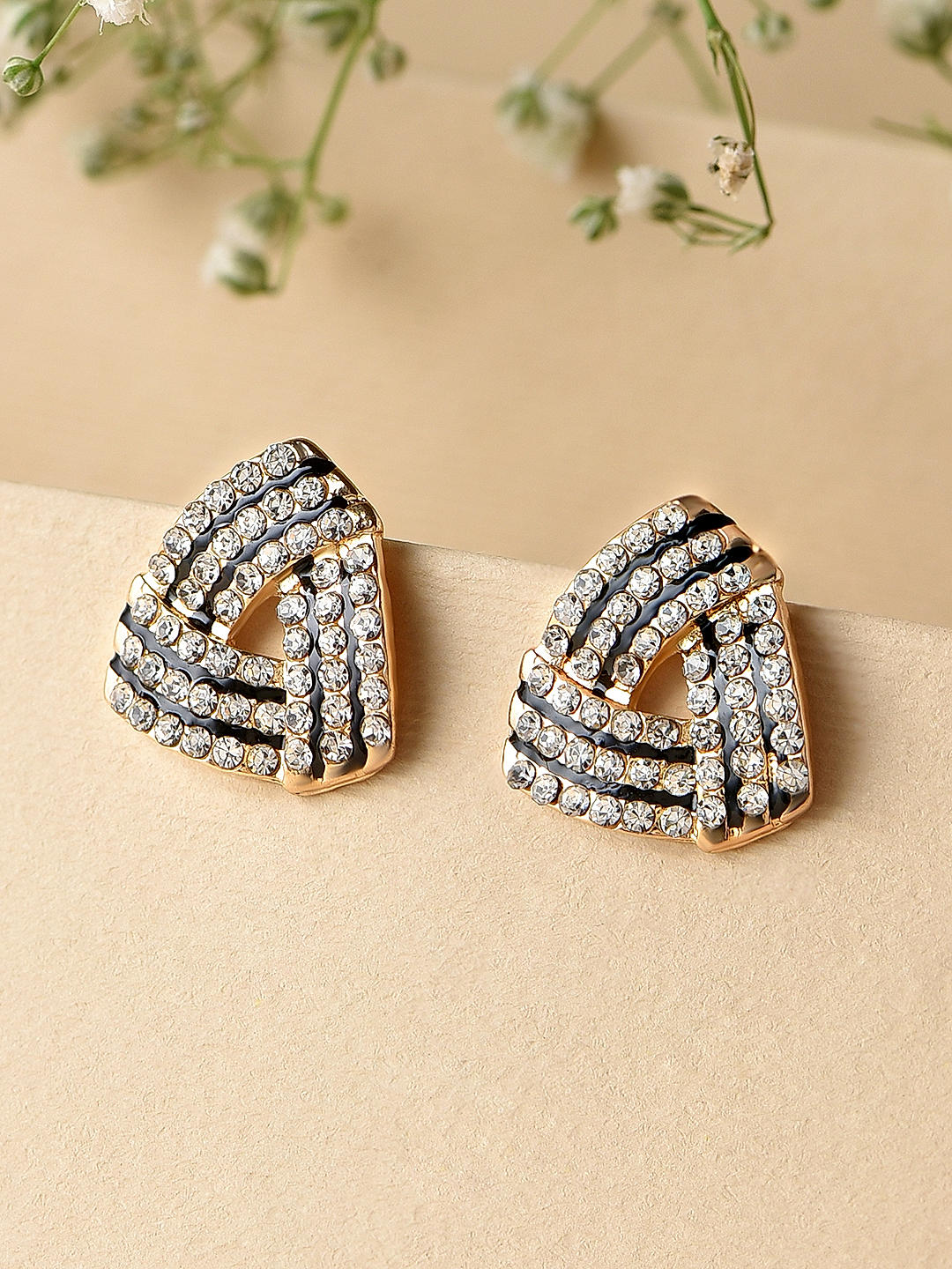Buy Aanya White Gold Earings Online | Designer Jewellery online Shopping  India | Diamond Earrings Online Shopping