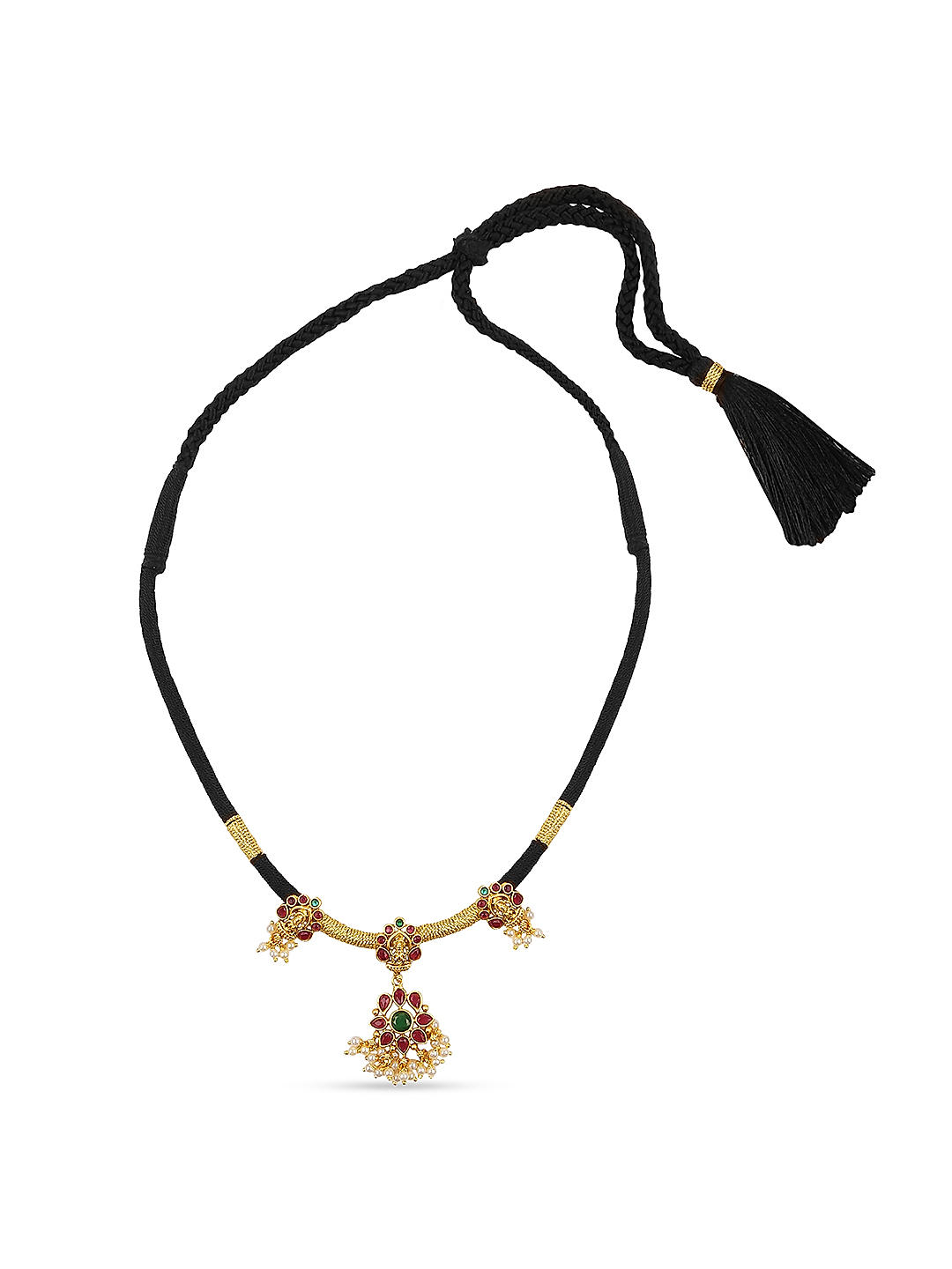 Eternity Black Cord Necklace - Vee's Gothic & Mystic Jewelry
