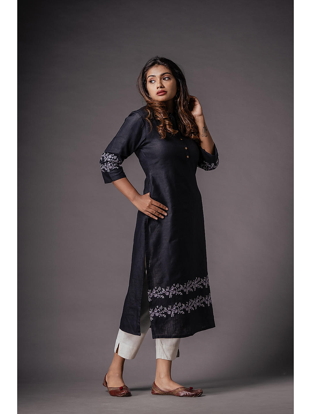 Buy Linen Kurti for Women, Long Shirt for Women, Indian Kurta, Linen Washed  Soft Shirt, Linen Kurta Custom Made by Modernmoveboutique Online in India -  Etsy