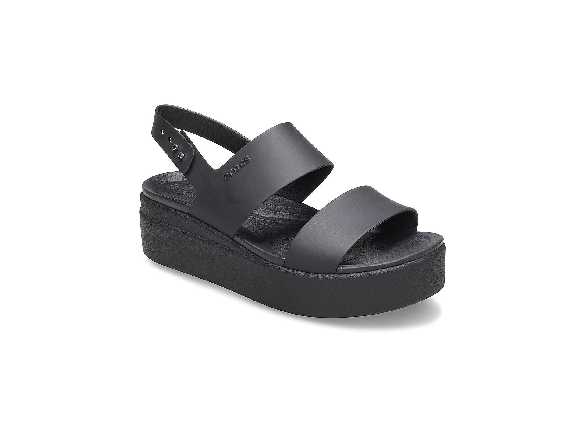 Womens croc wedge sandals cheap
