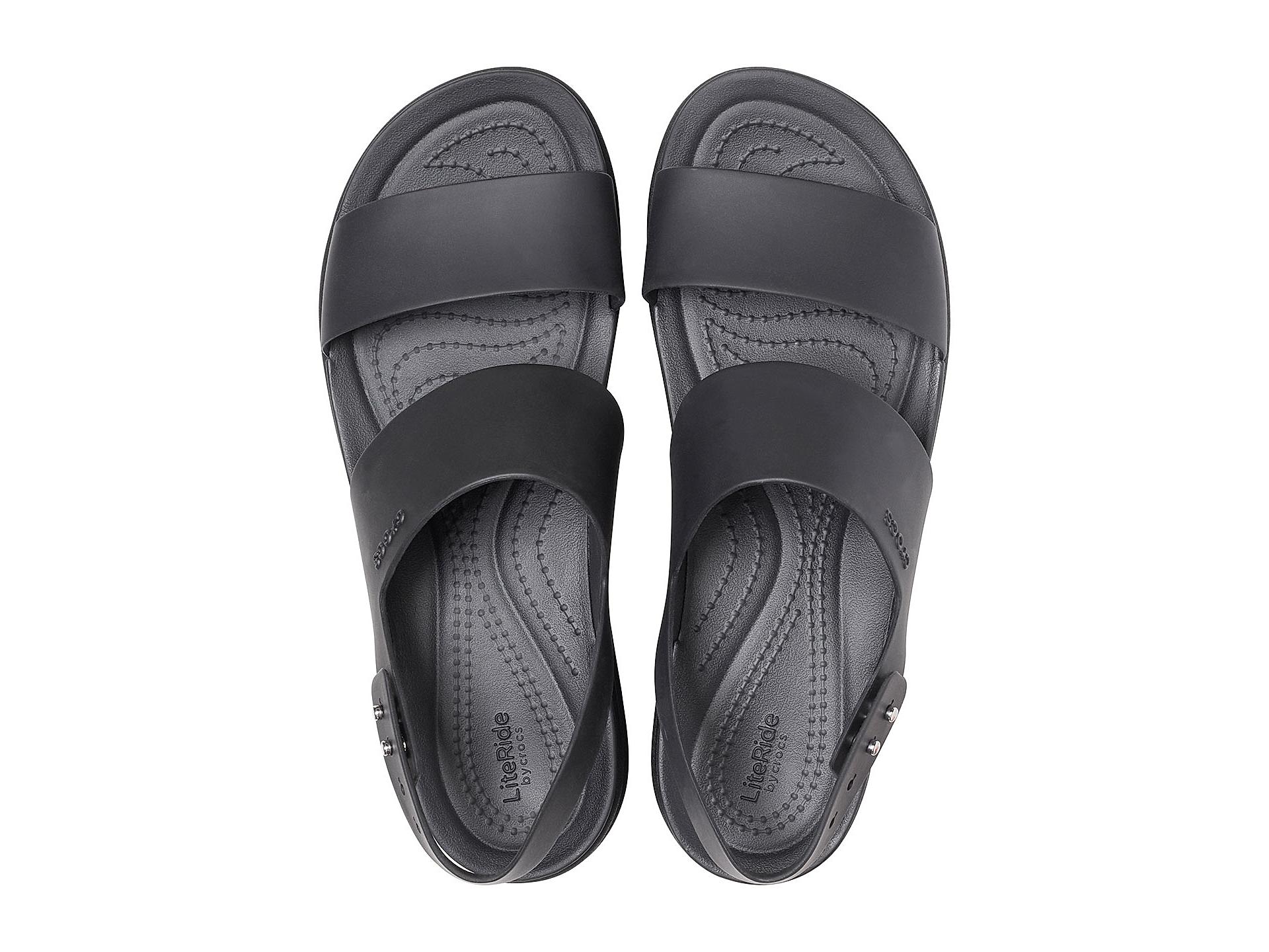 Crocs black sandals womens new arrivals