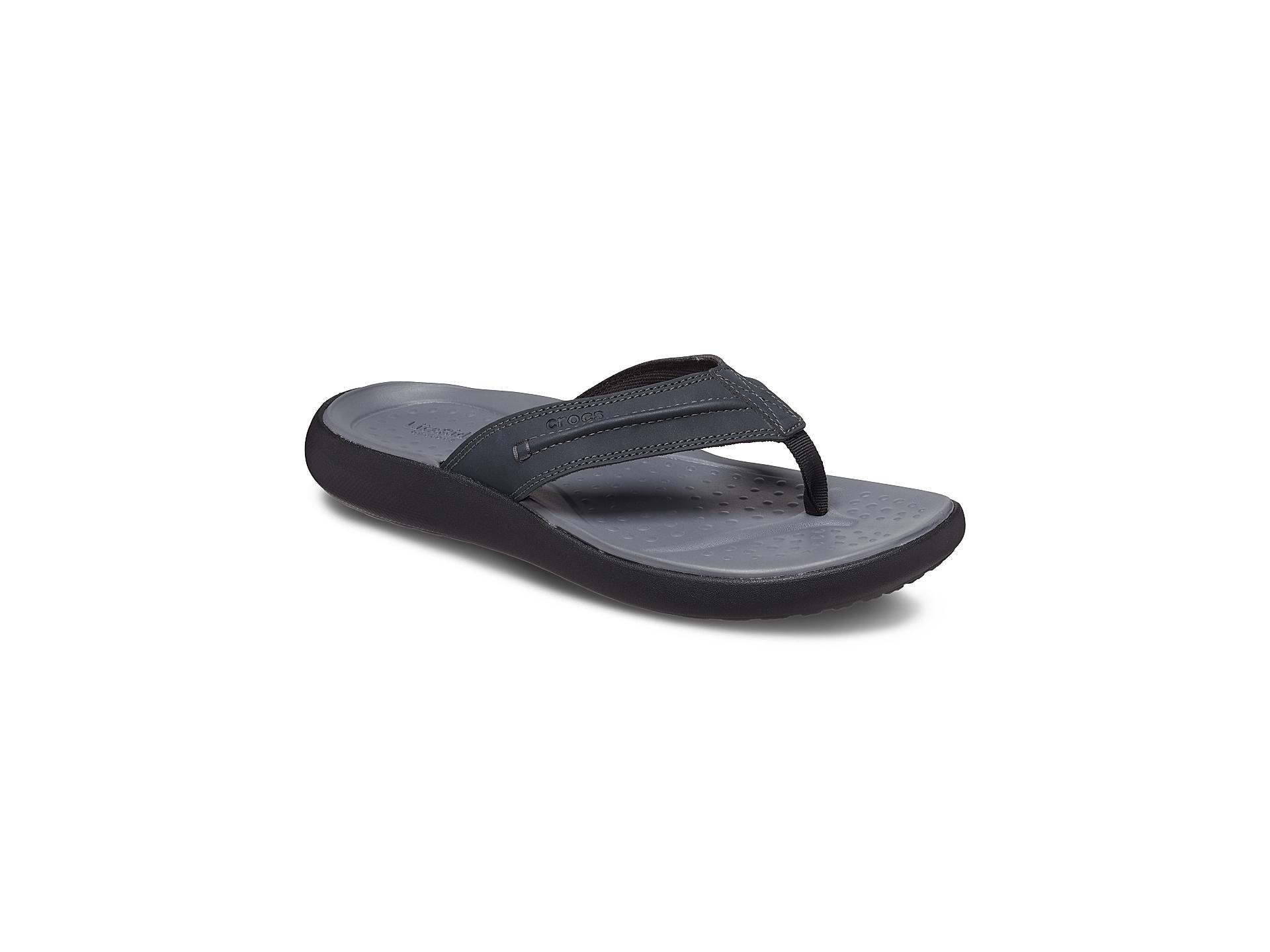 Crocs yukon flip flops discount