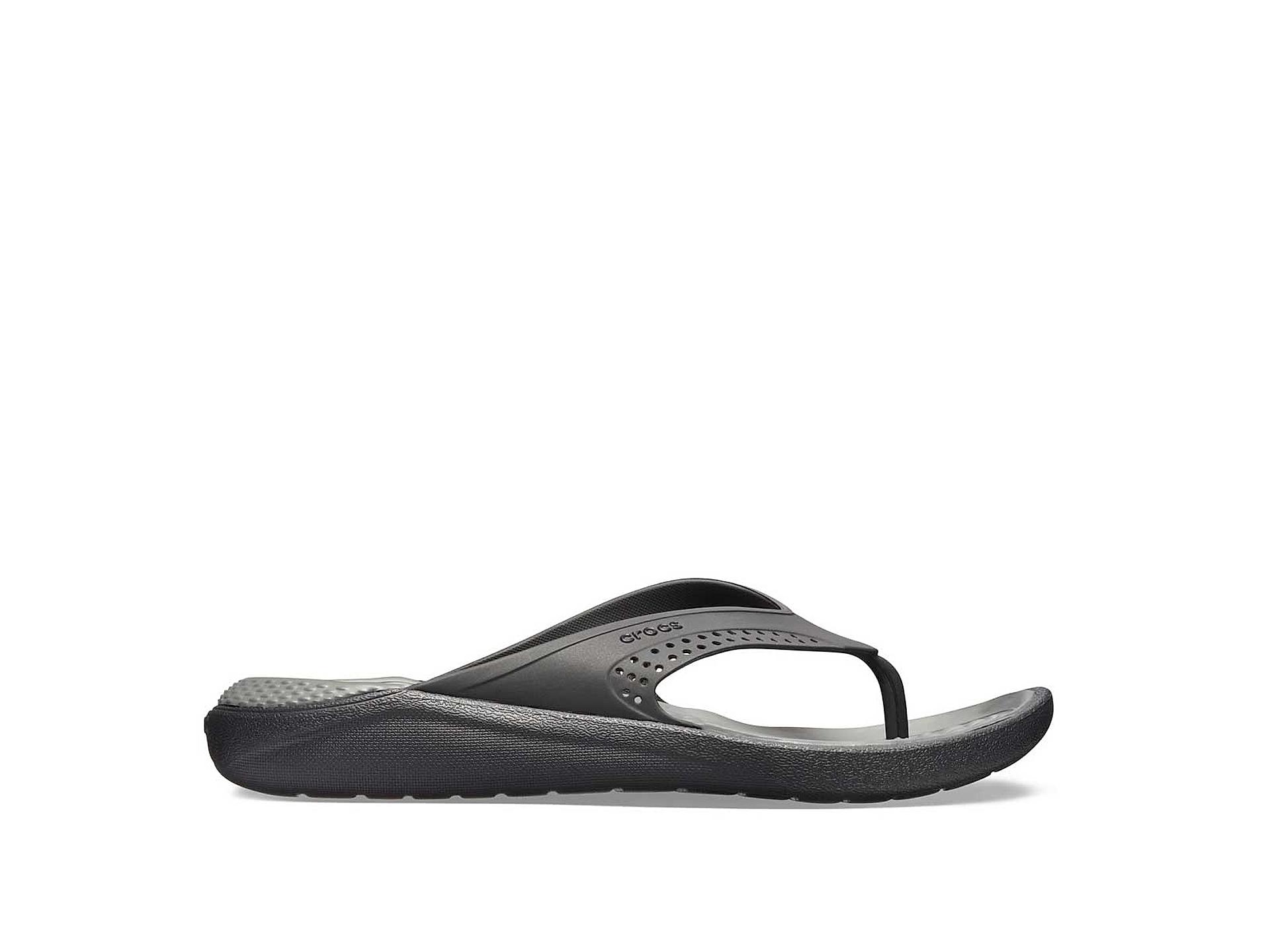 Crocs literide flip flops best sale