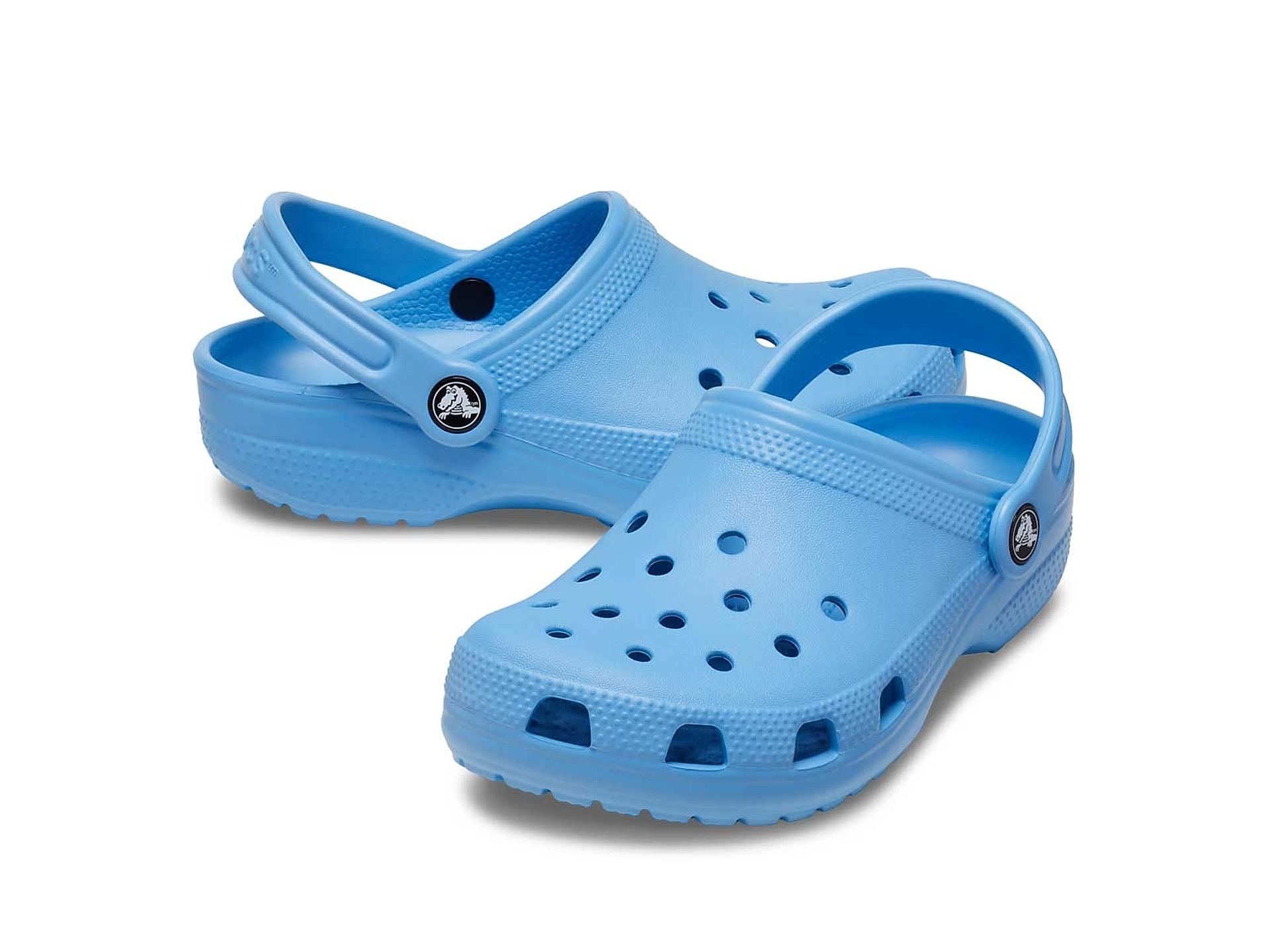 Periwinkle blue crocs top