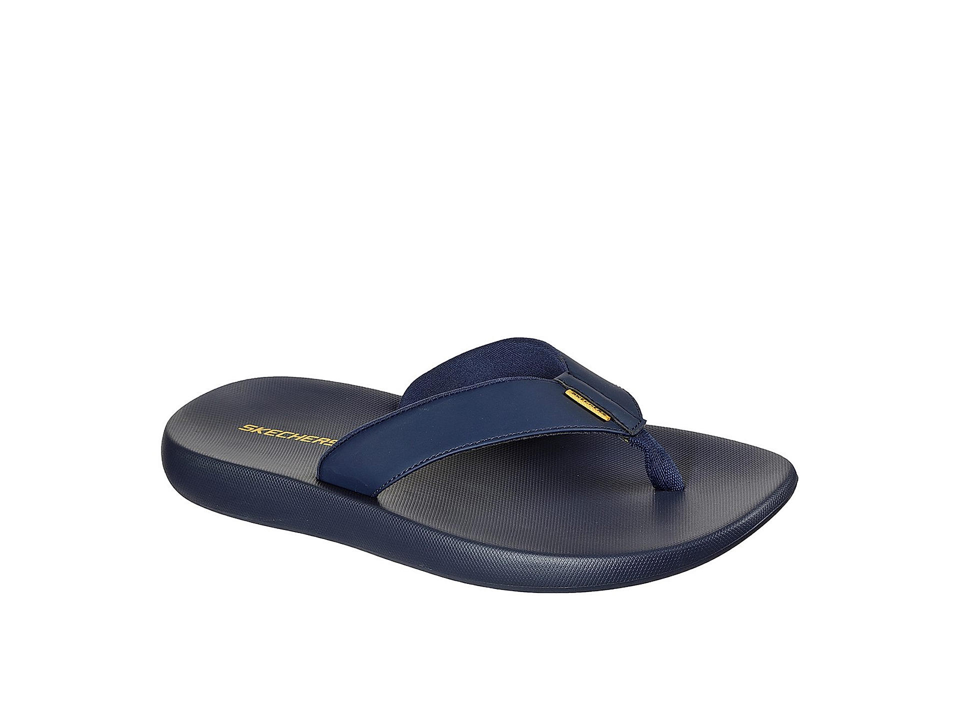 Skechers flip flops navy blue 2025
