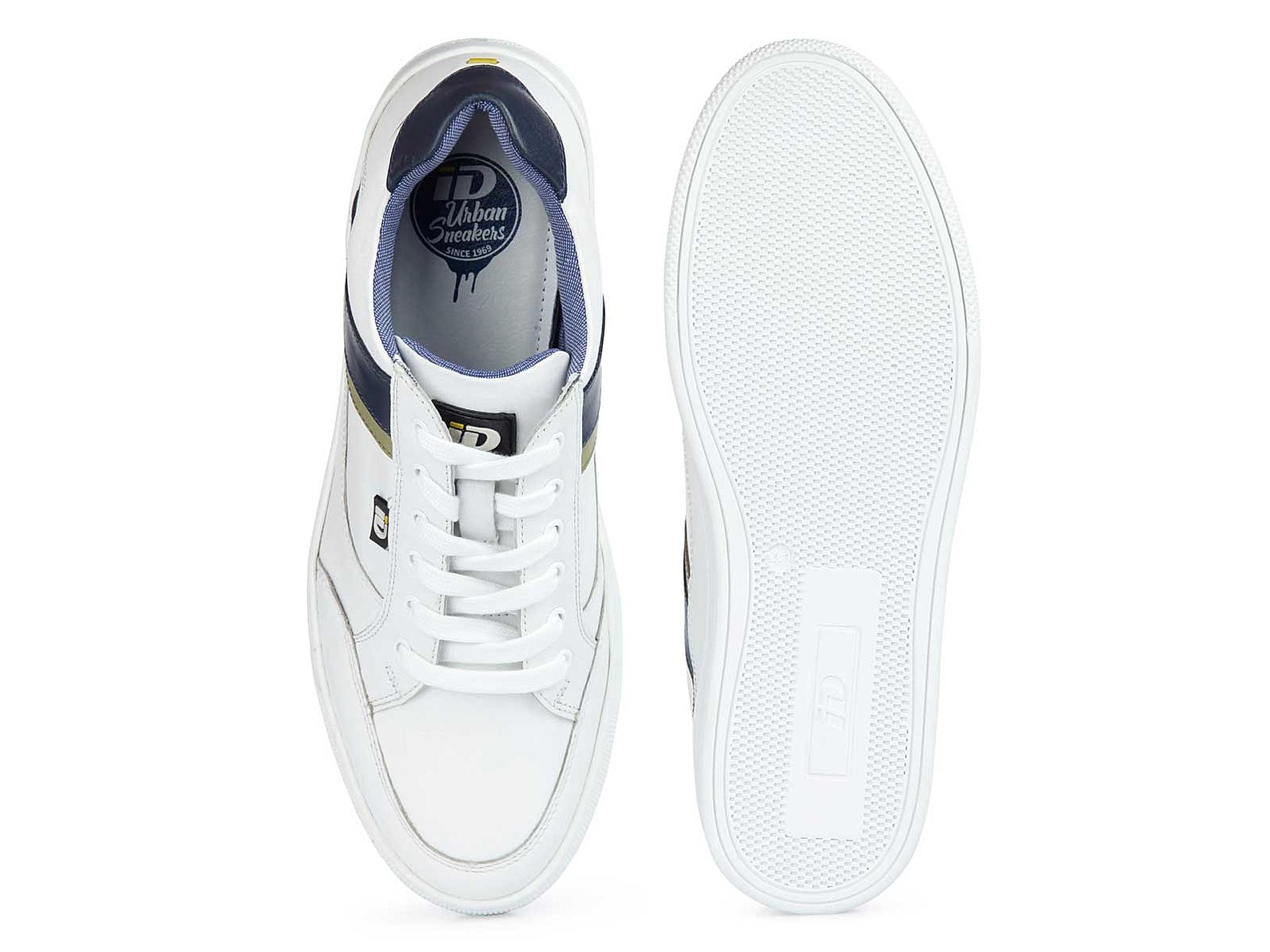 Mens white lace up shoes top