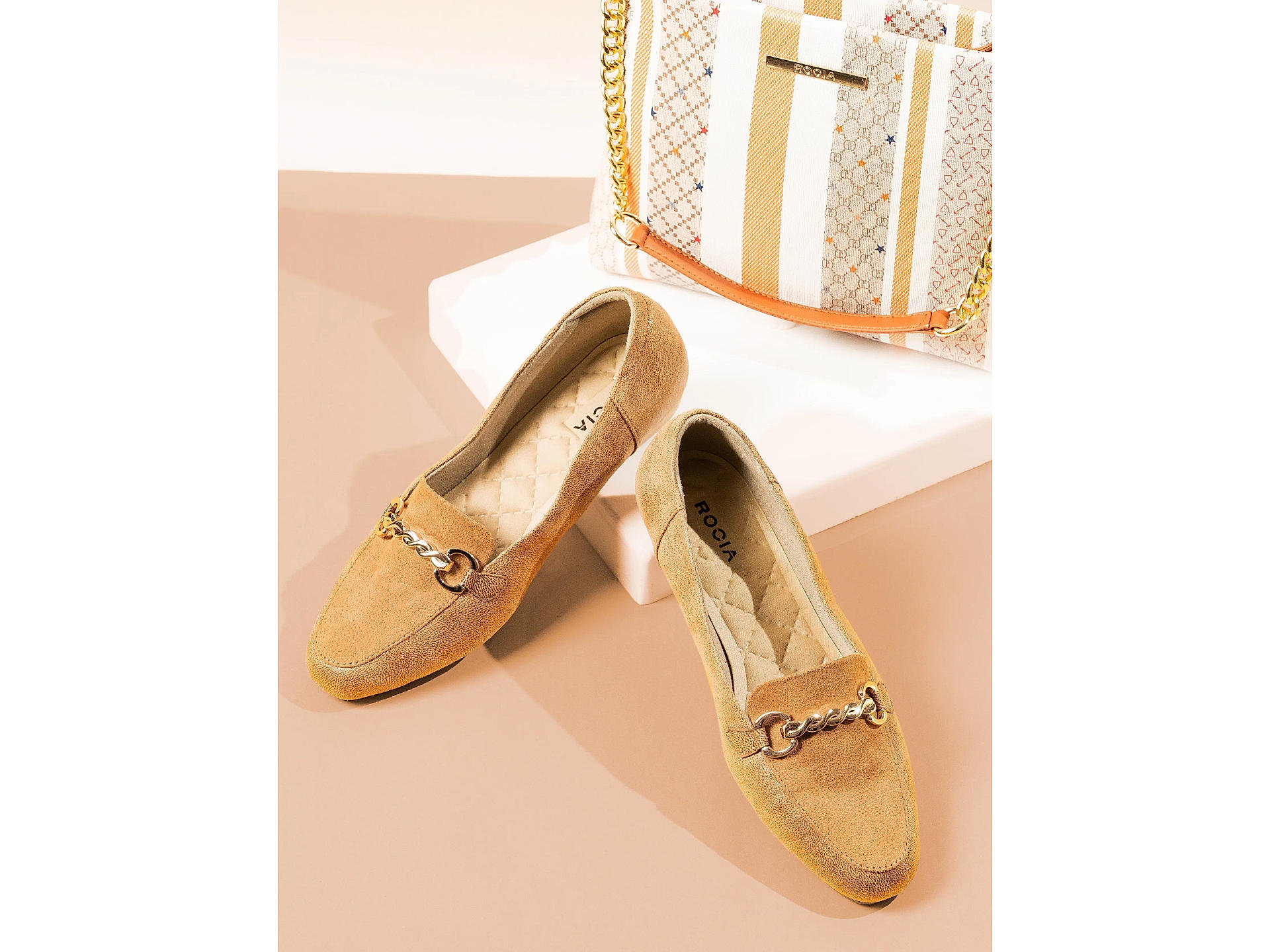 Camel loafers womens deals