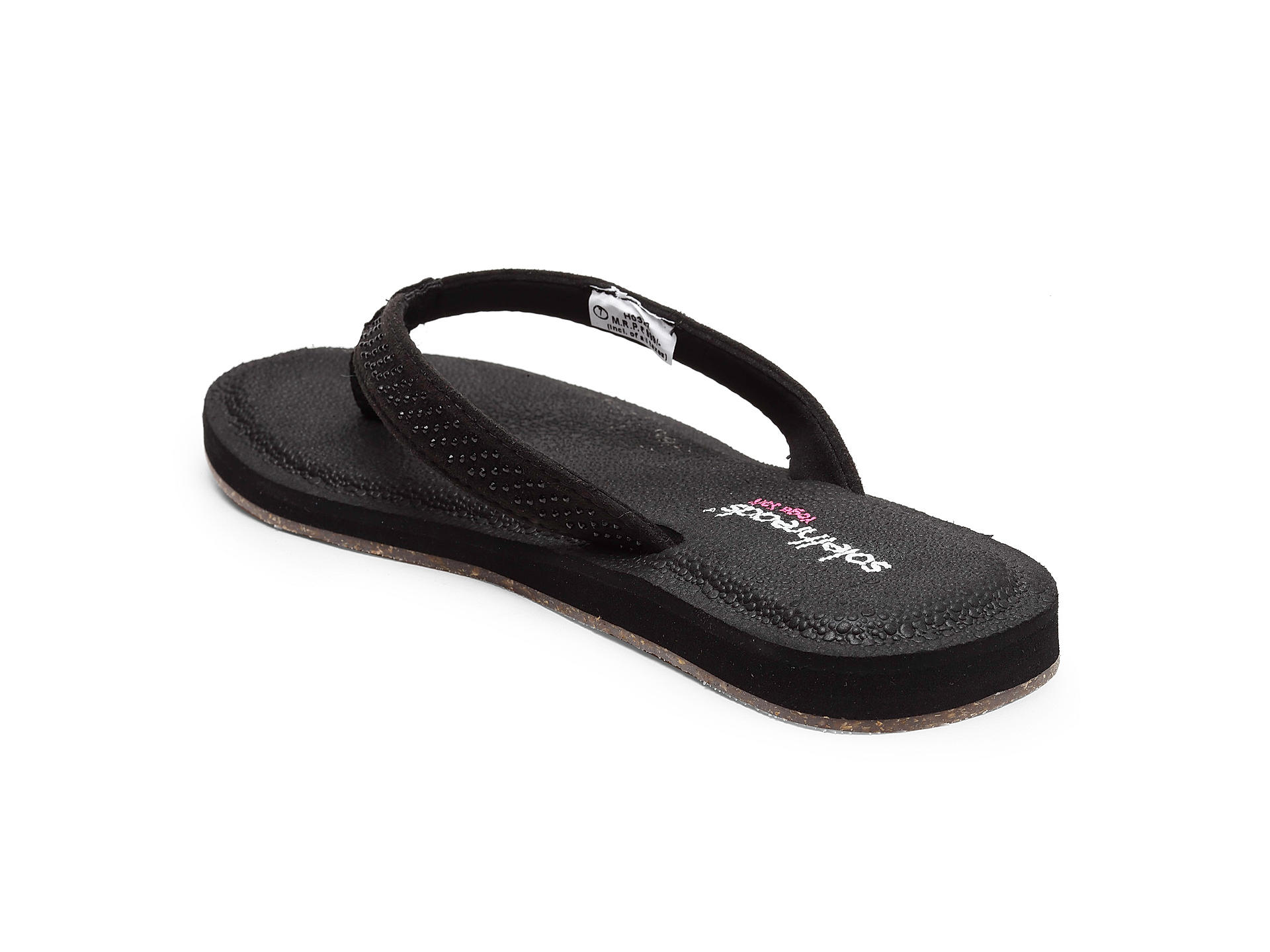 Buy Sole Threads Women s Black Yoga V Shape Flip Flops Online at Regal Shoes 8558144
