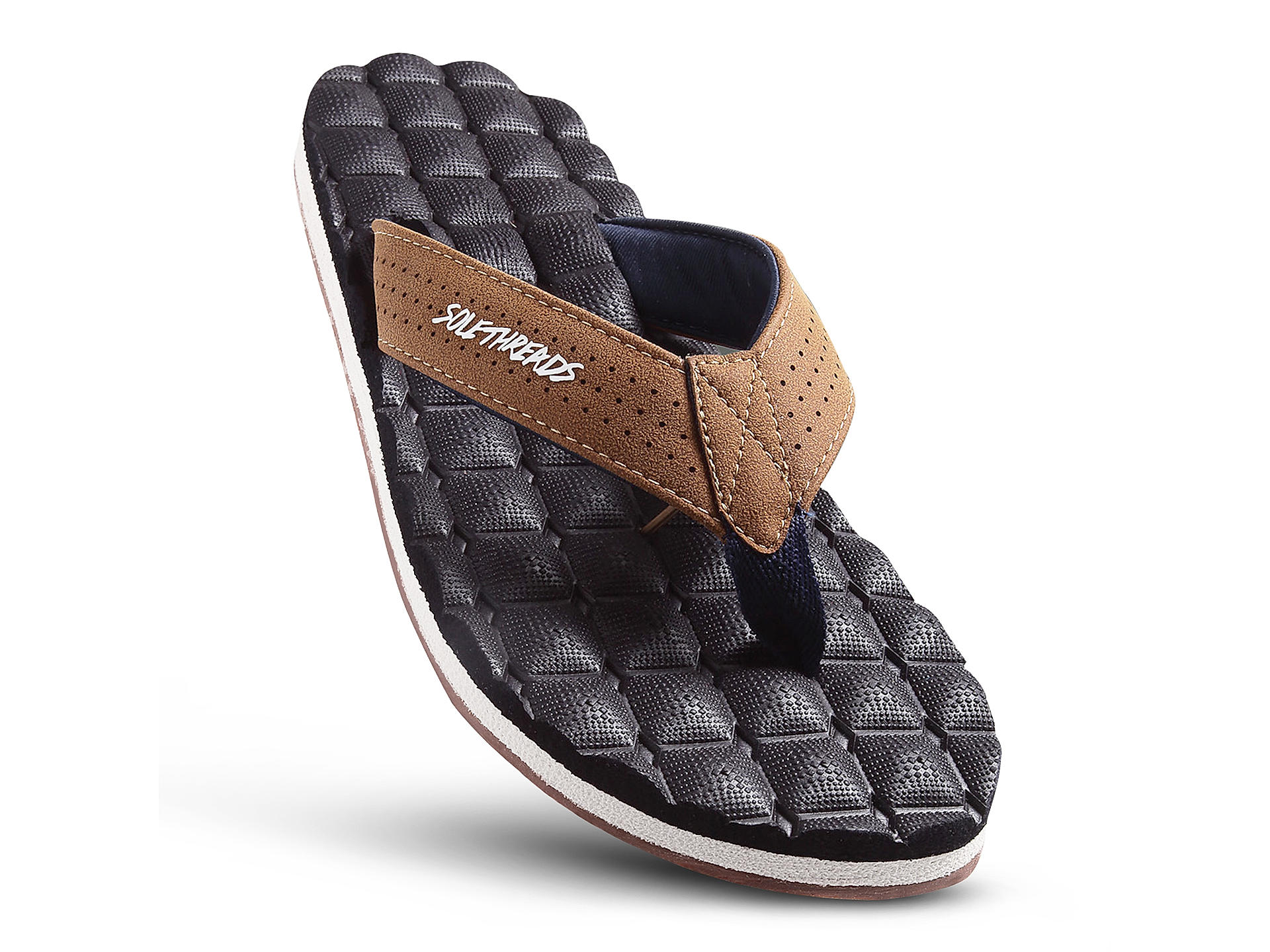 Buy Sole Threads Men s Navy Recliner Flip Flops Online at Regal Shoes 8558147