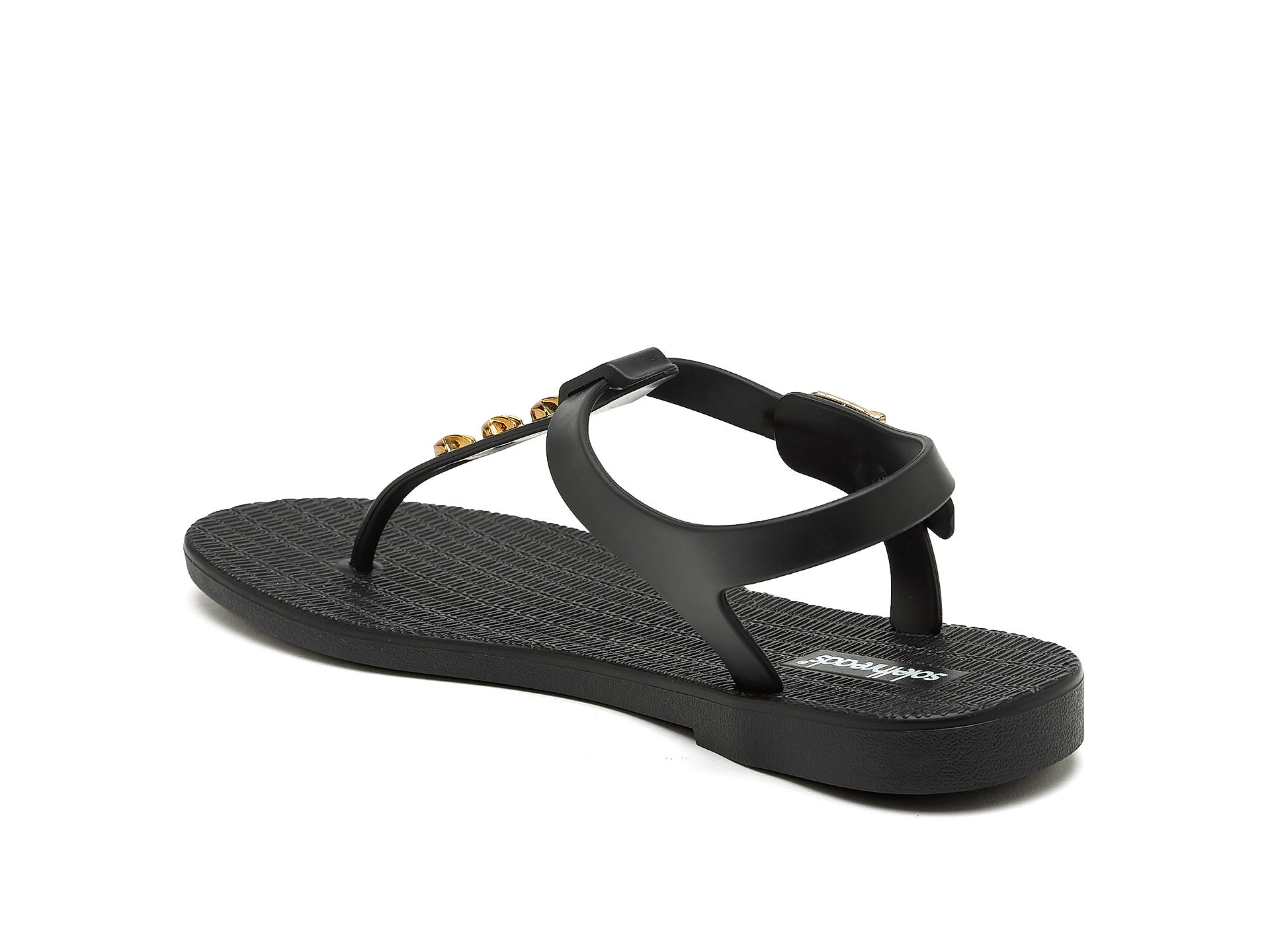 Buy Sole Threads Women s Black Summer Sandals Online at Regal Shoes 8558148