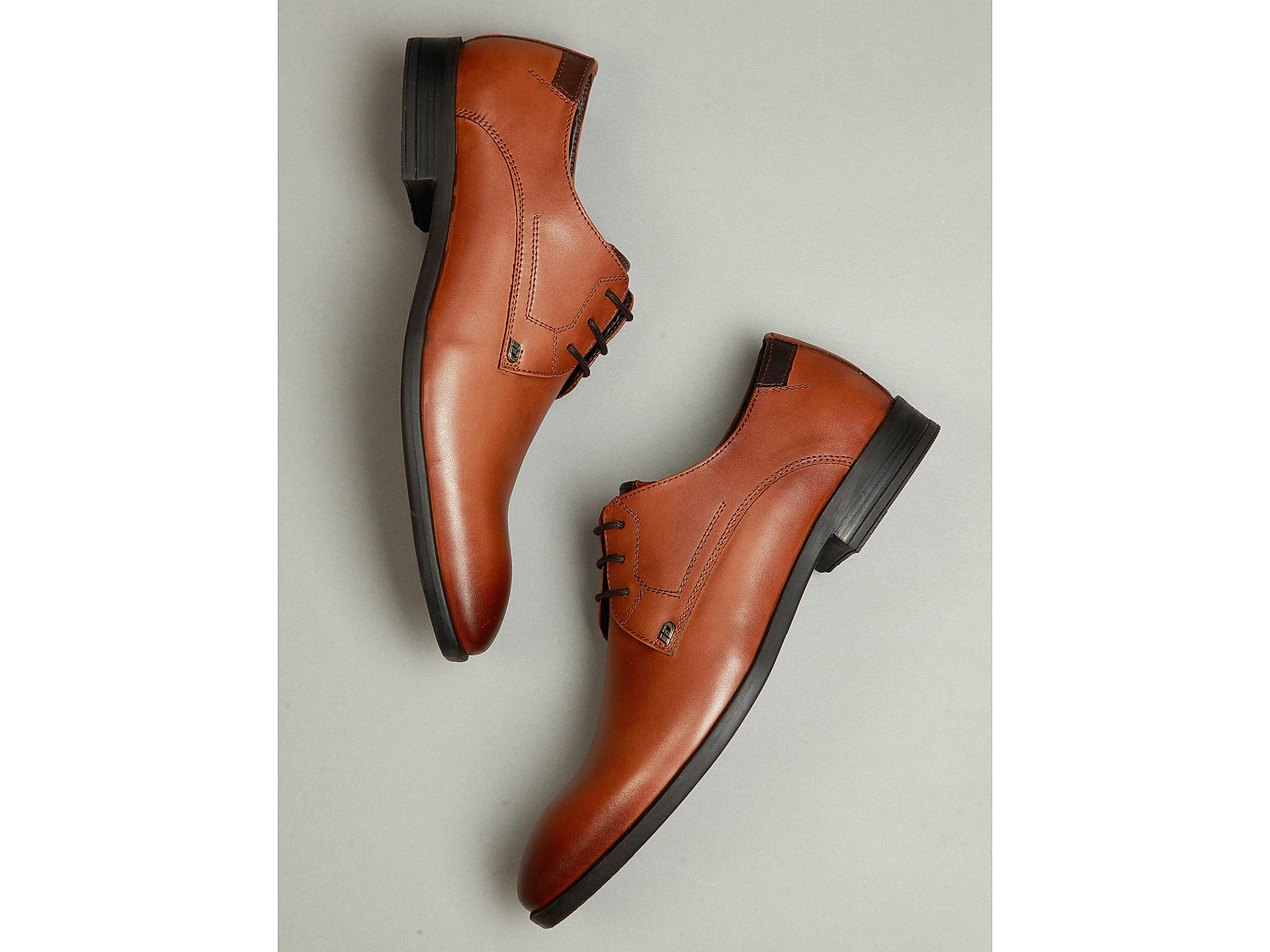 Buy ID MENS TAN SHOES FORMAL LACE UP Online at Regal Shoes 8668452